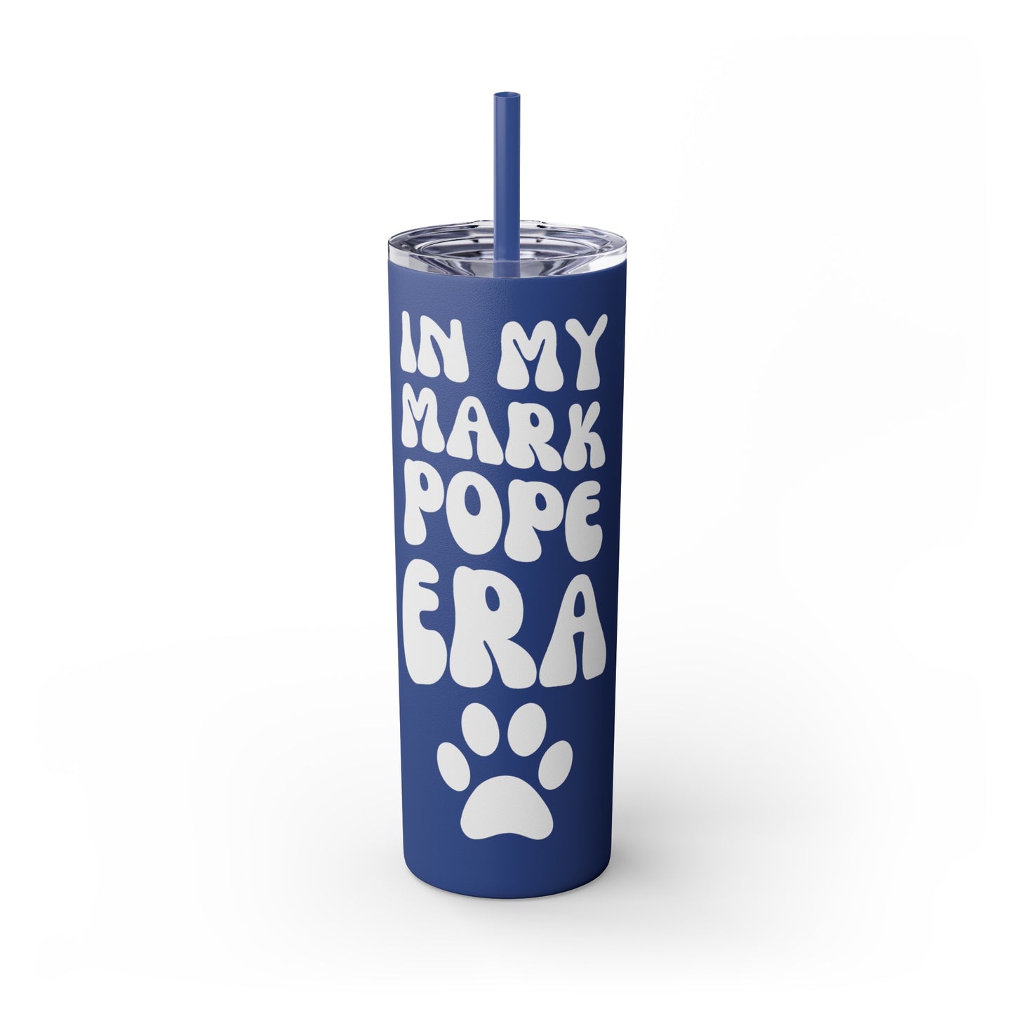 Mark Pope Era | Kentucky Basketball Skinny Tumbler with Straw, 20oz