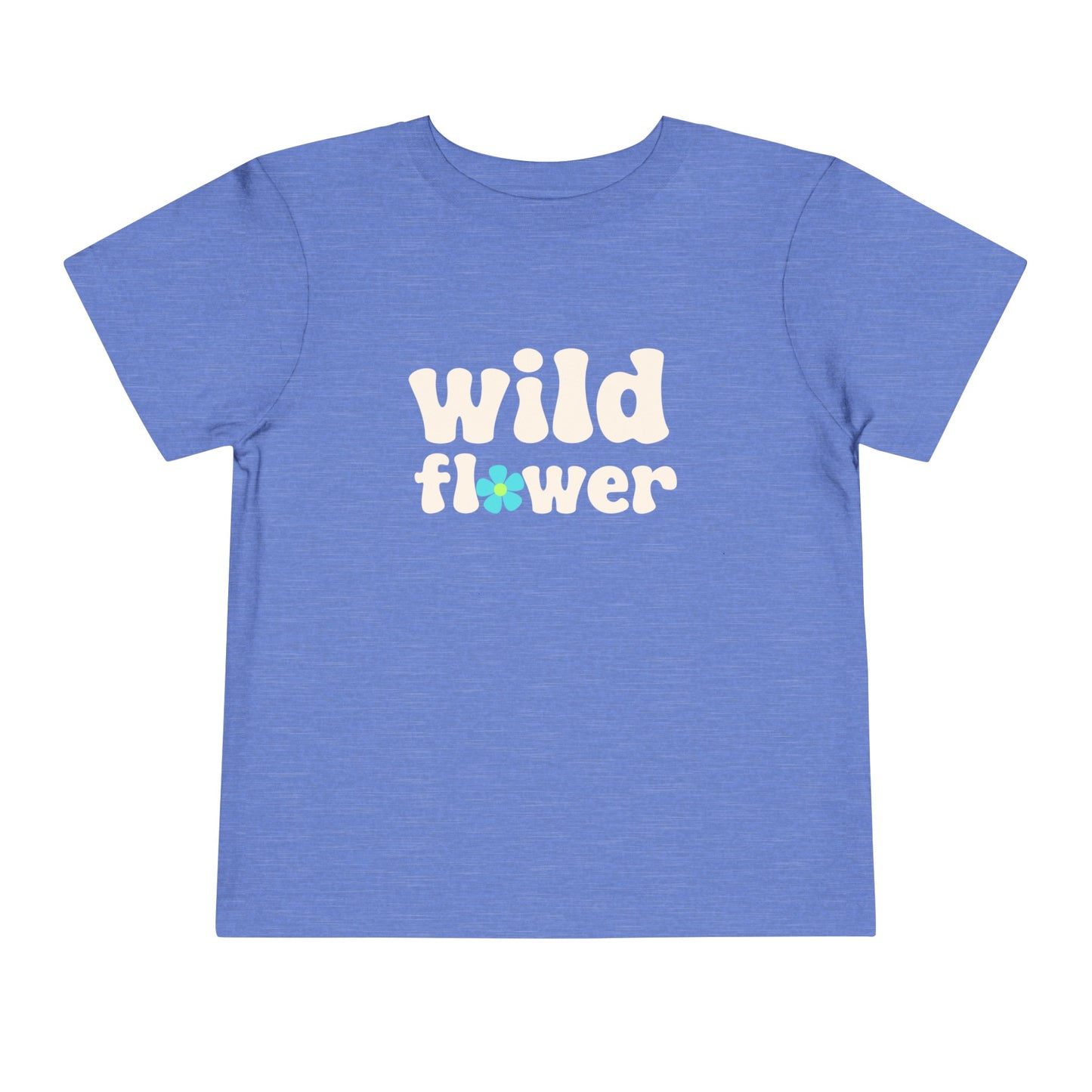 Wild Flower Toddler Short Sleeve Tee