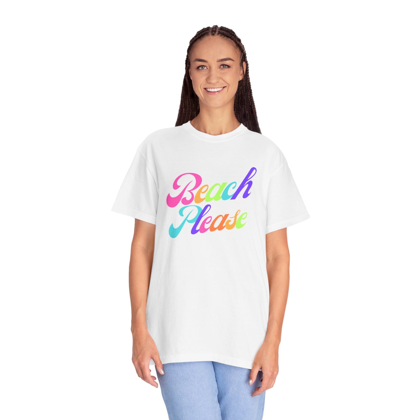 Beach Please Comfort Colors Tee