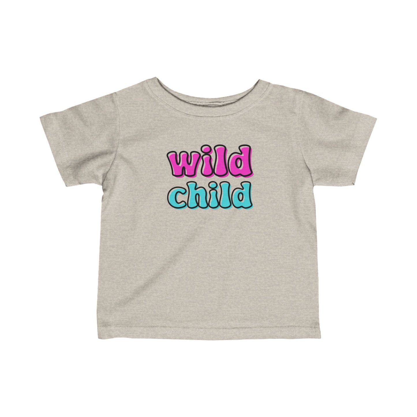 Wild Child 2 Infant Fine Jersey Tee