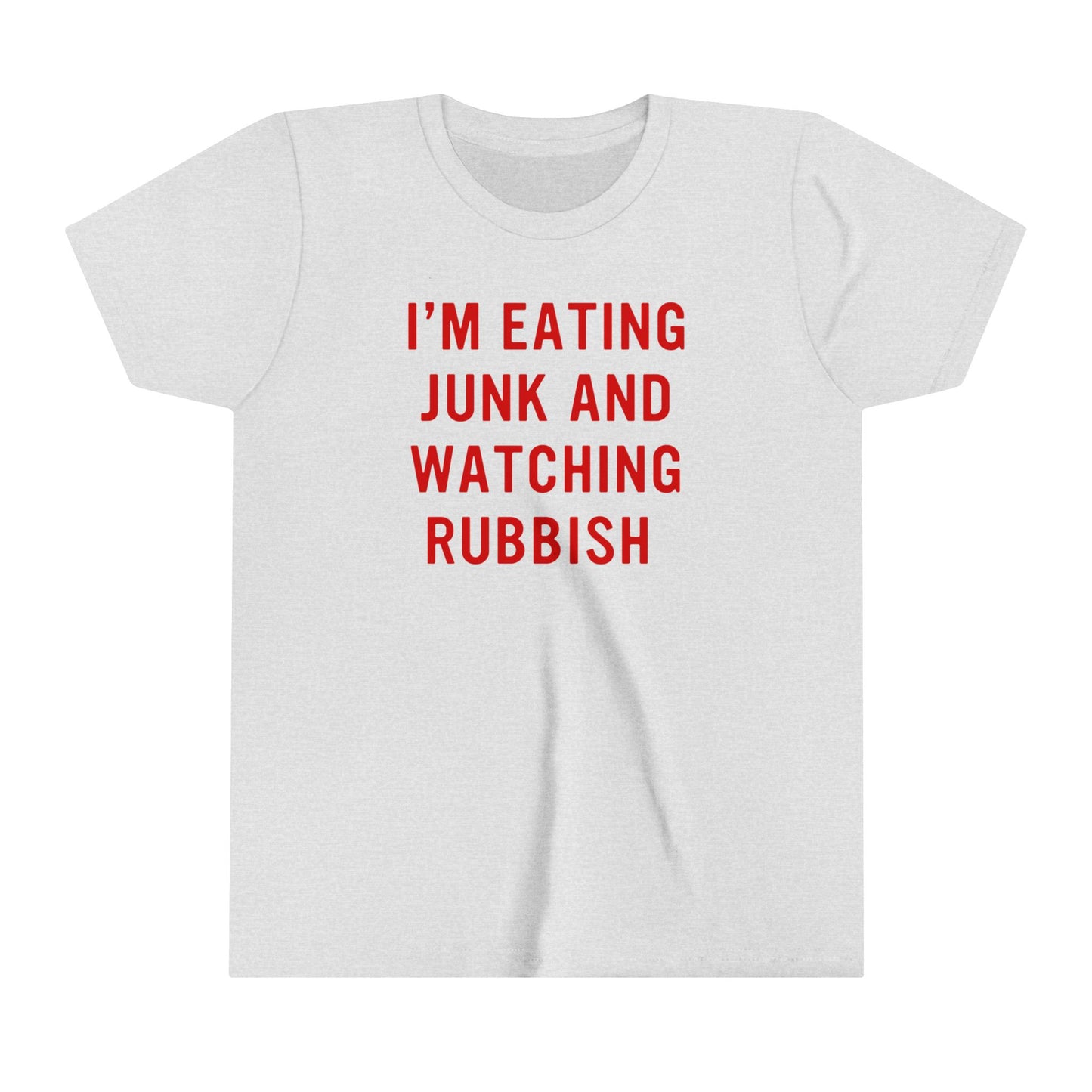 Watching Rubbish Home Alone Youth Short Sleeve Tee
