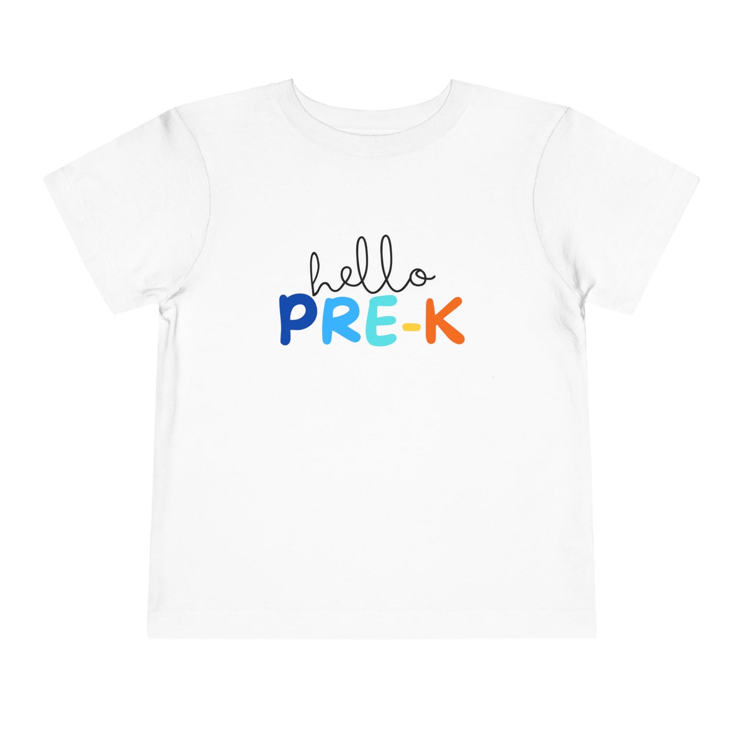 Hello Pre-K Toddler Short Sleeve Tee