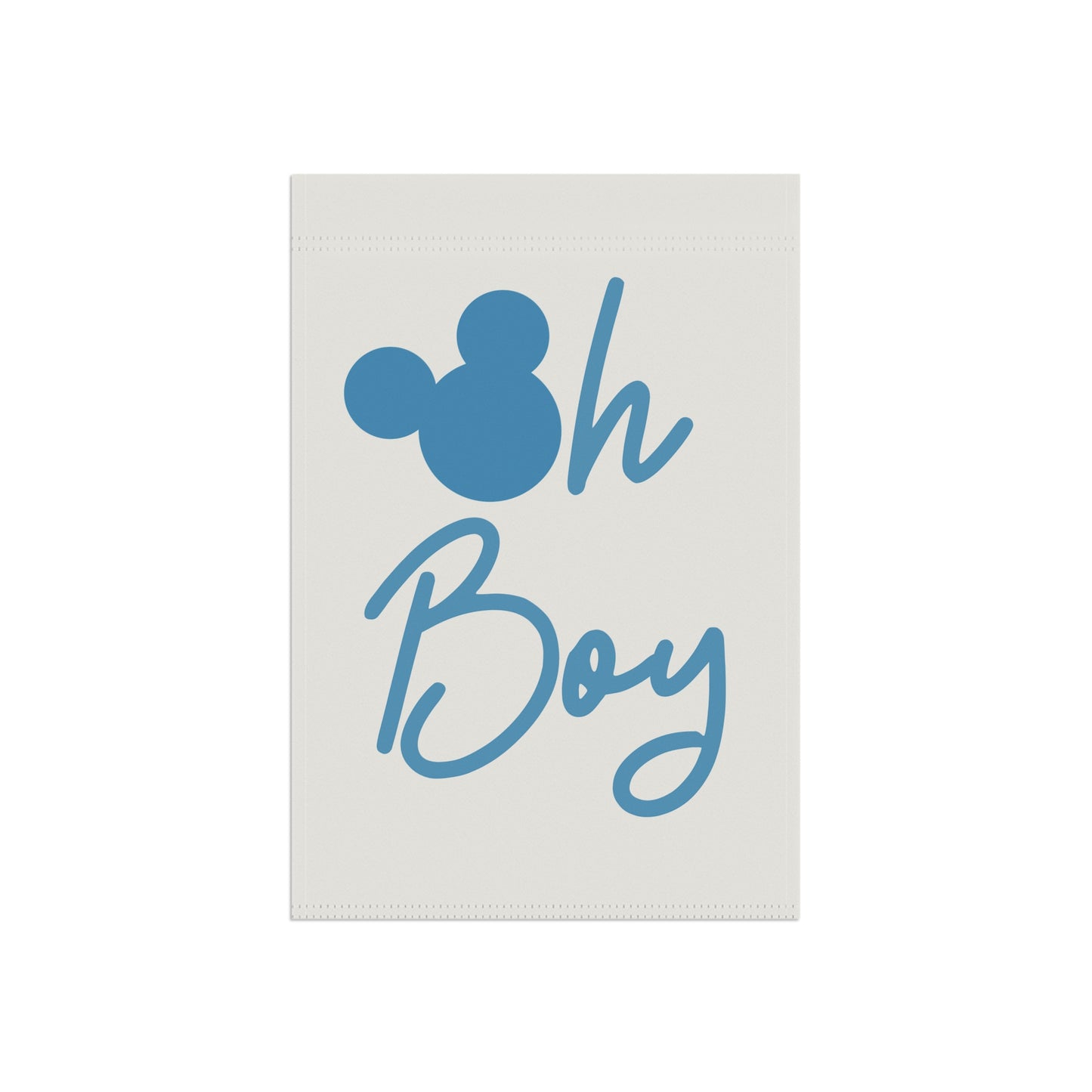 Oh Boy Mouse Ears Banner