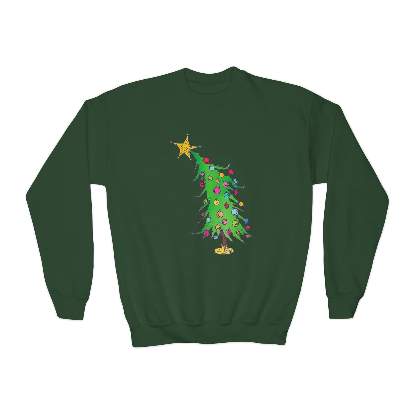 Welcome Christmas Youth Crewneck Sweatshirt
