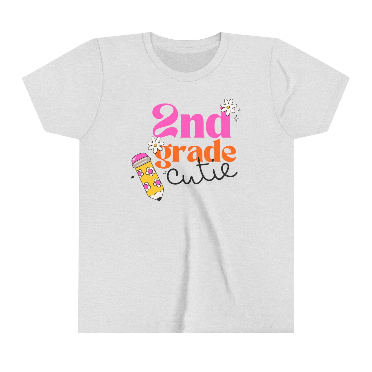2nd Grade Cutie Youth Short Sleeve Tee