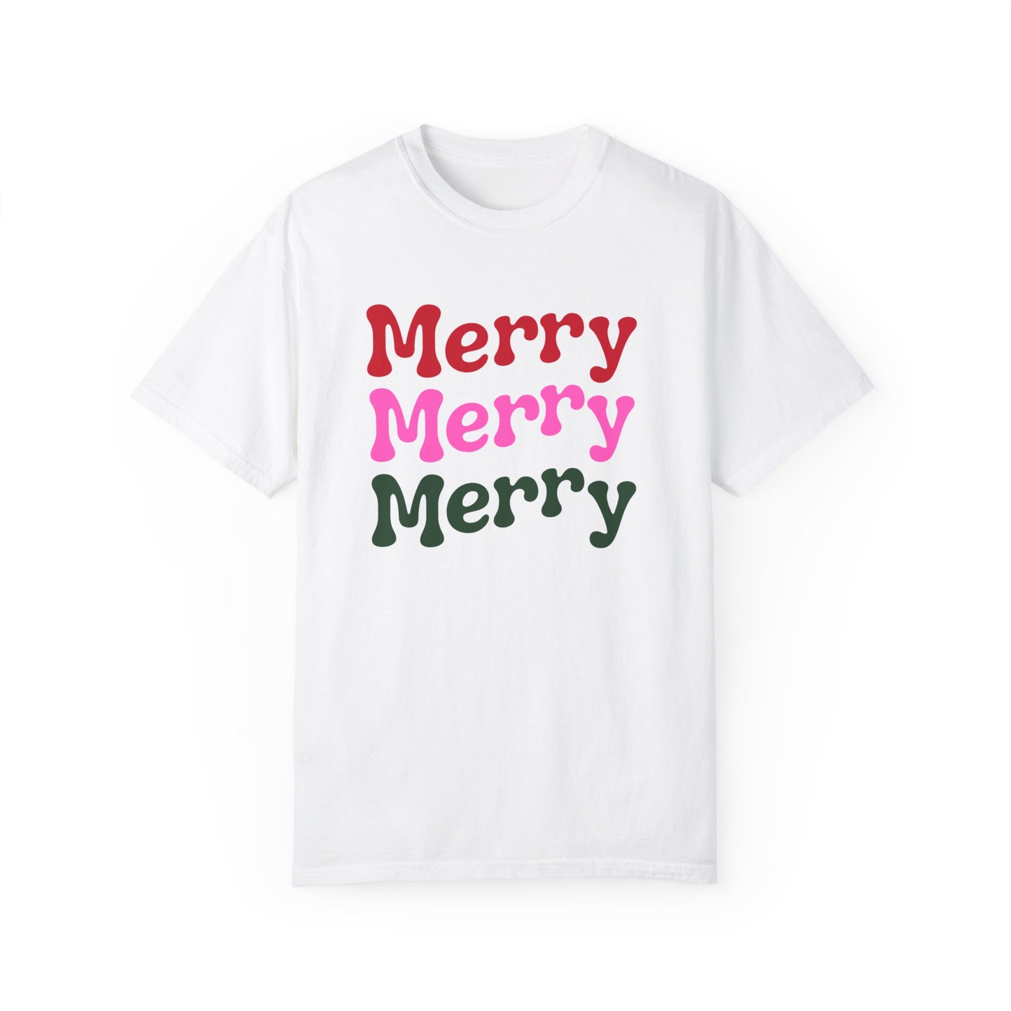 Merry Merry Merry Comfort Colors Tee