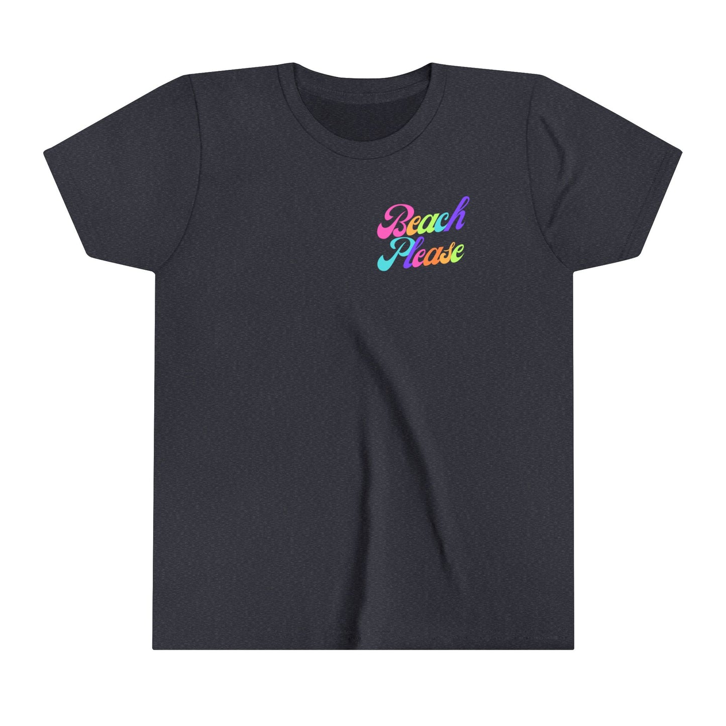 Kids Beach Please Short Sleeve Tee