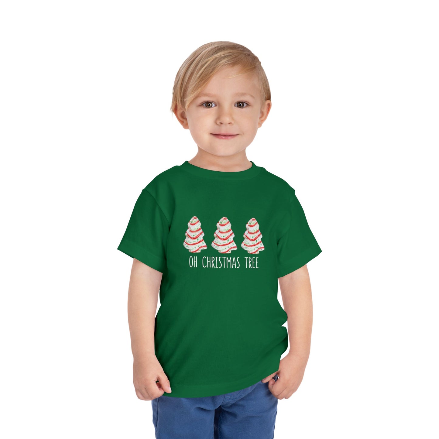Oh Christmas Tree Toddler Short Sleeve Tee
