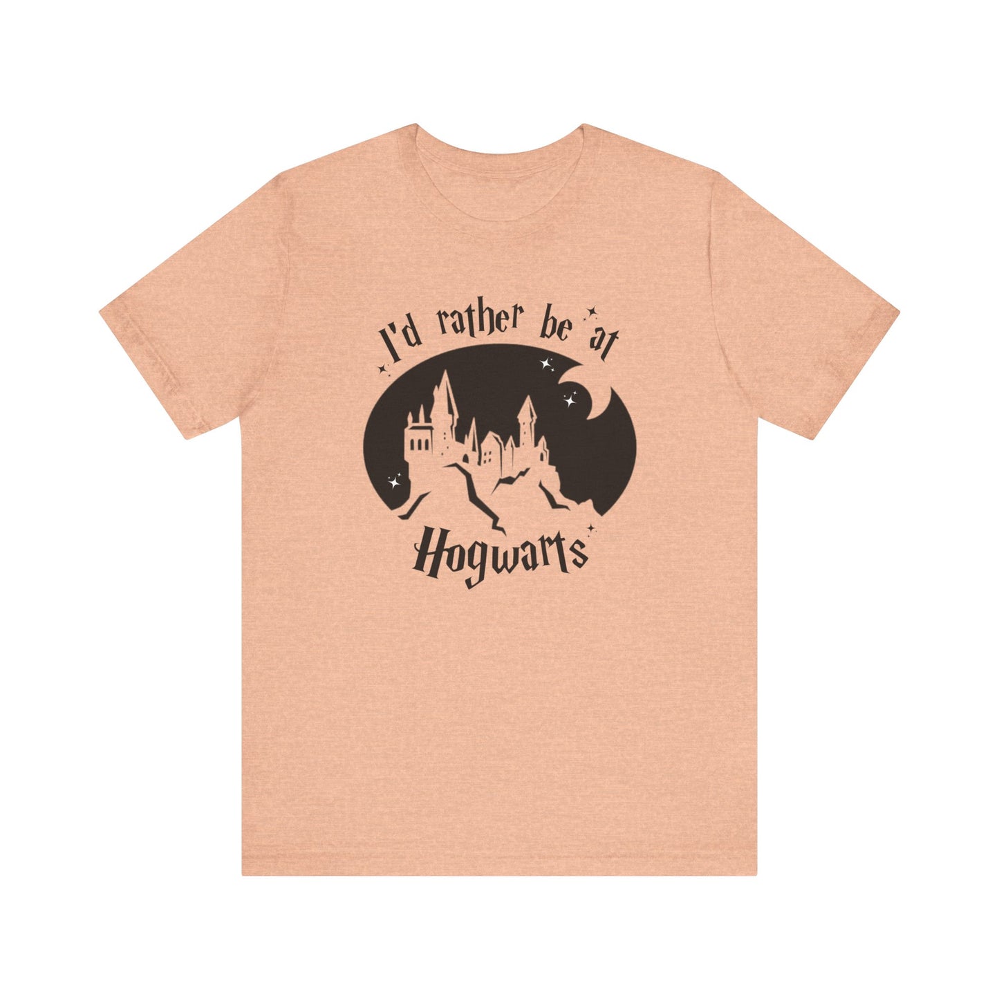 I'd Rather Be At Hogwarts Short Sleeve Tee
