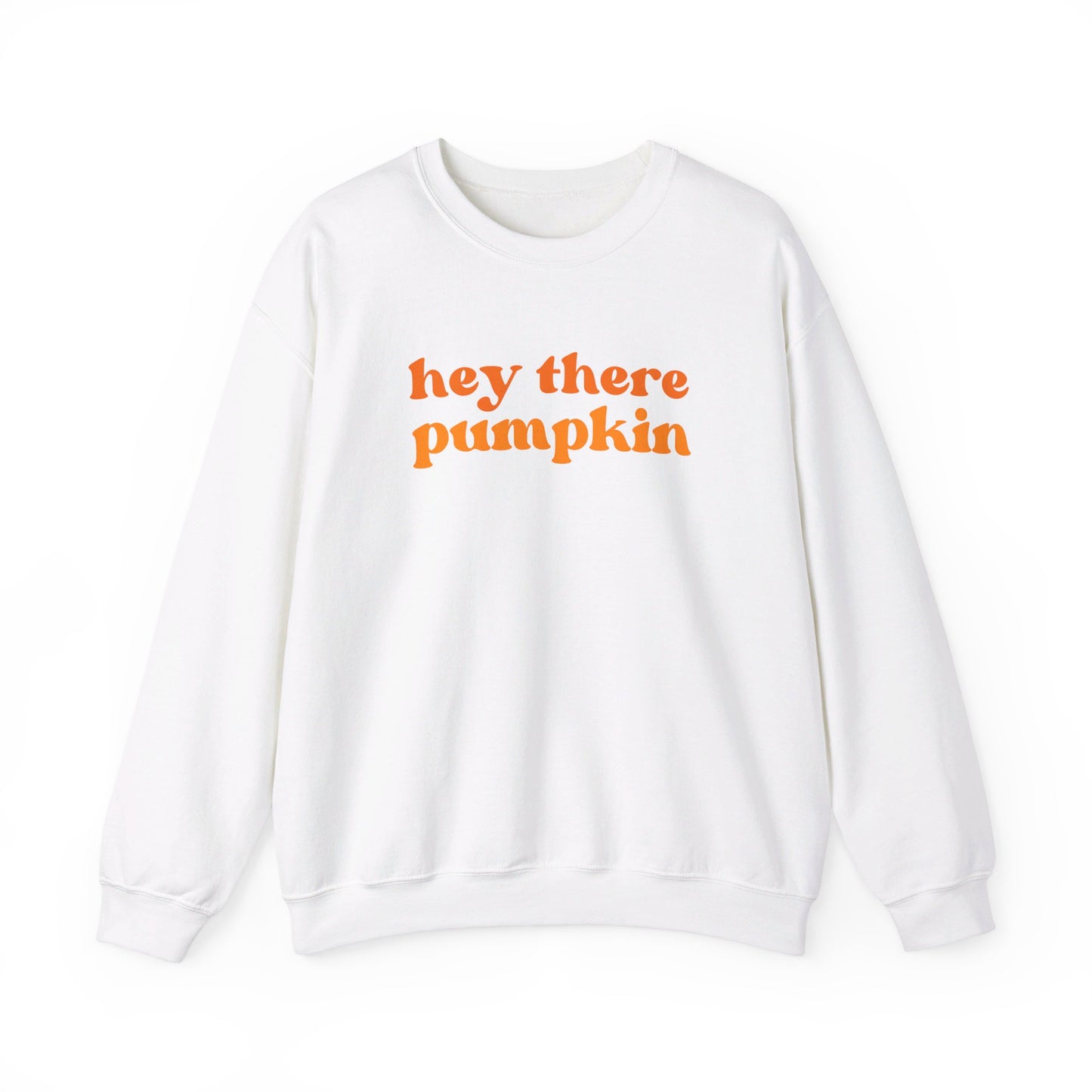 Hey There Pumpkin Adult Crewneck Sweatshirt