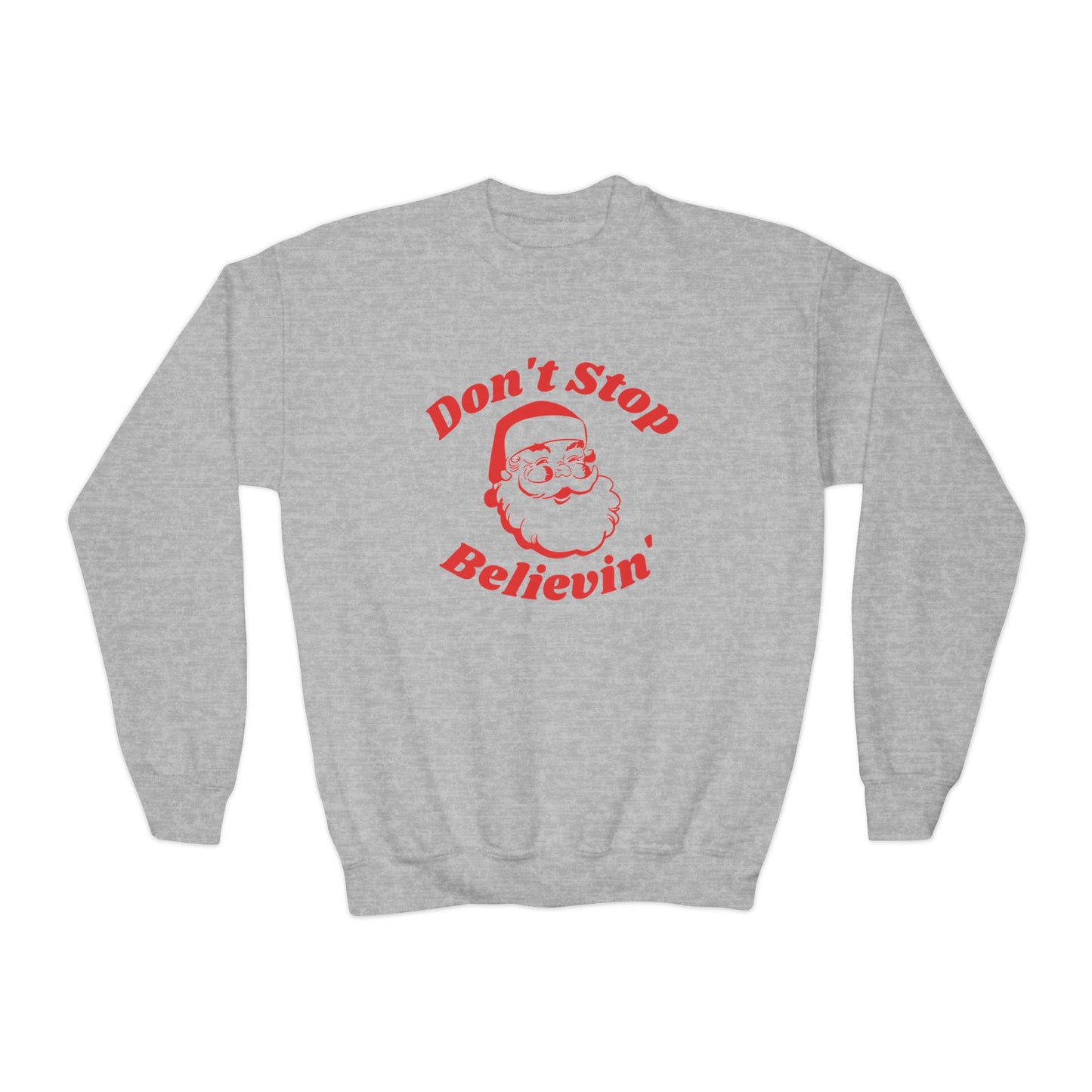 Don't Stop Believin' Youth Crewneck Sweatshirt