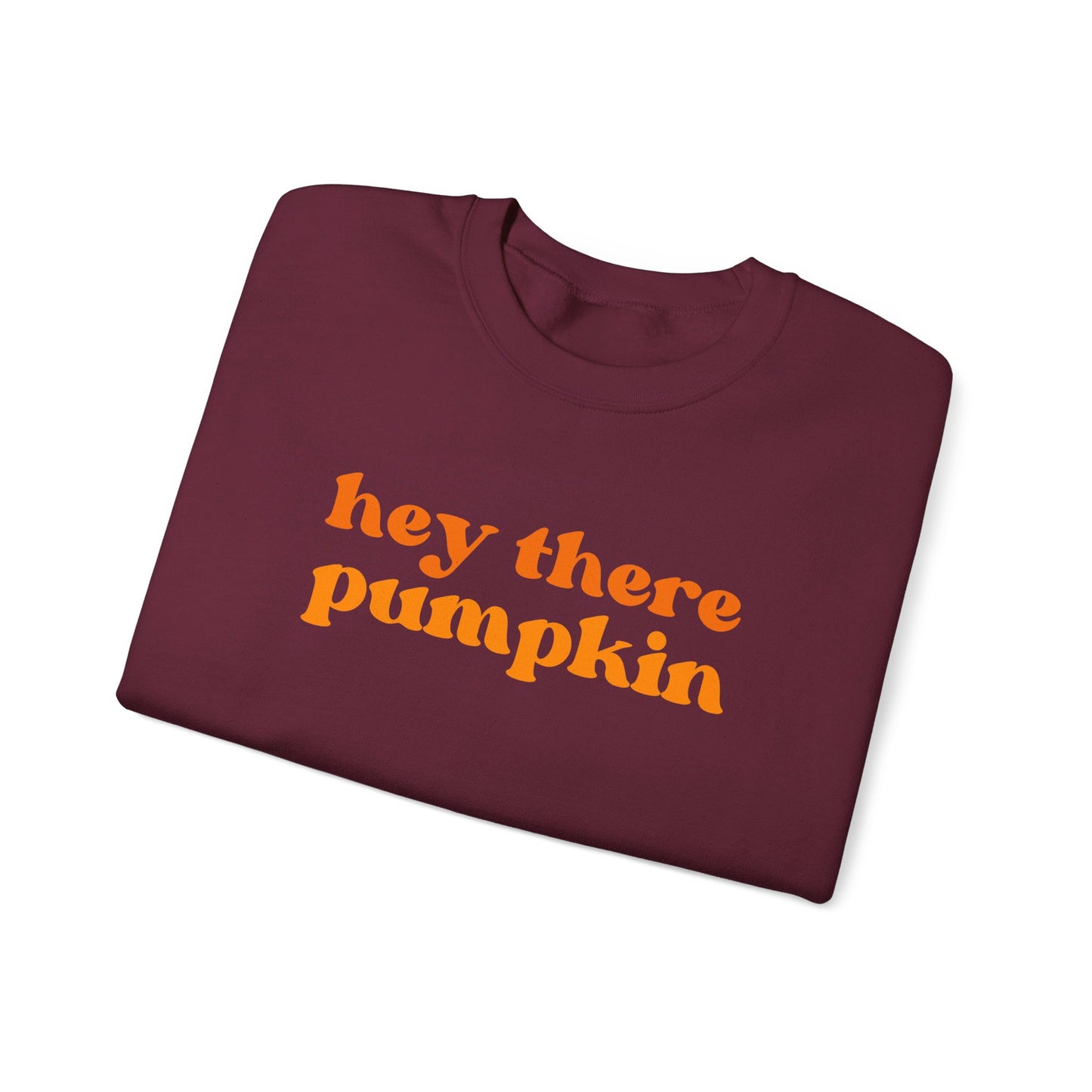Hey There Pumpkin Adult Crewneck Sweatshirt
