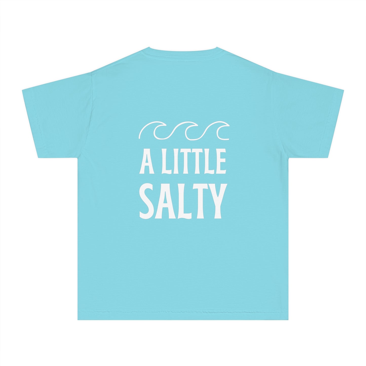 Kids A Little Salty Garment Washed Tee