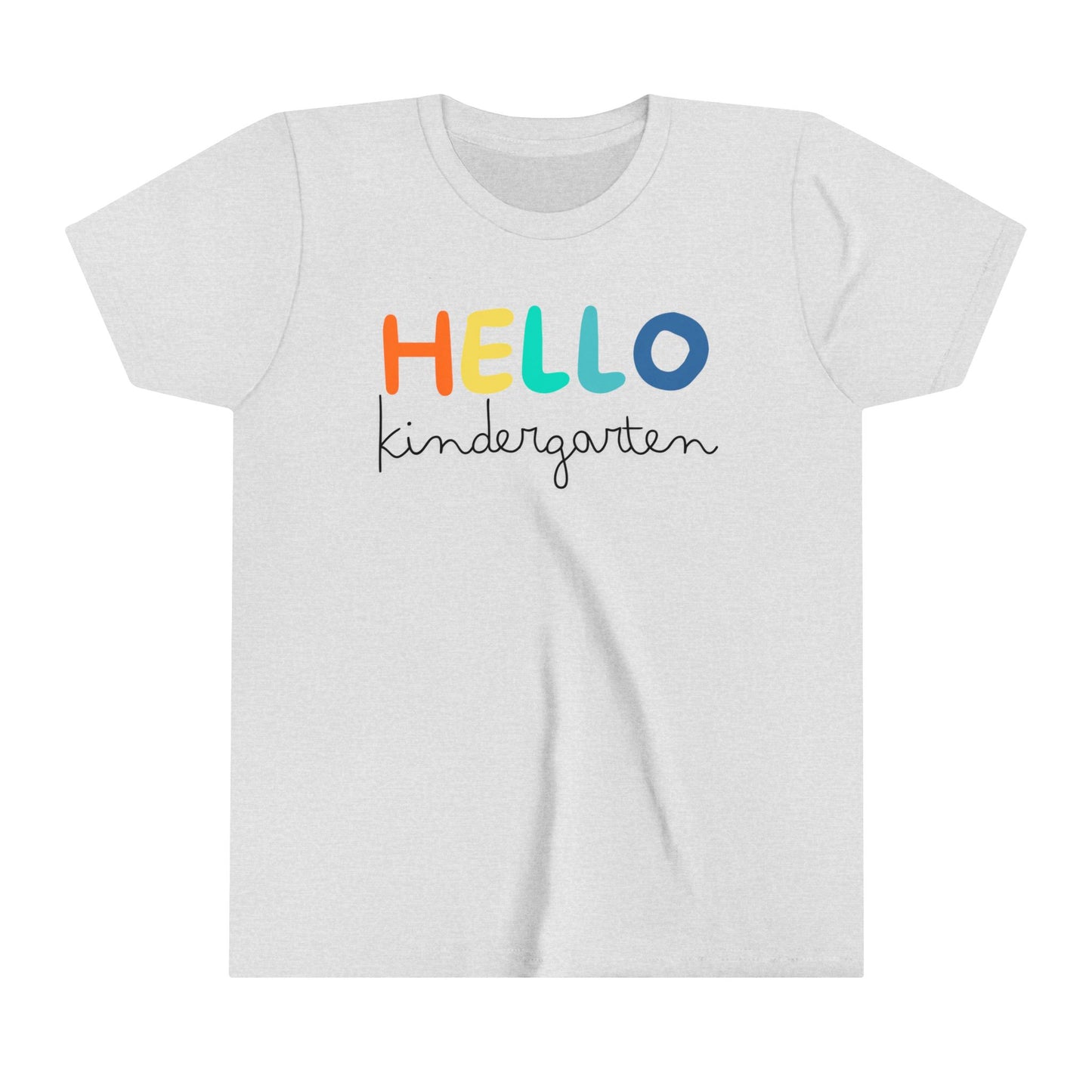 Hello Kindergarten Youth Short Sleeve Tee