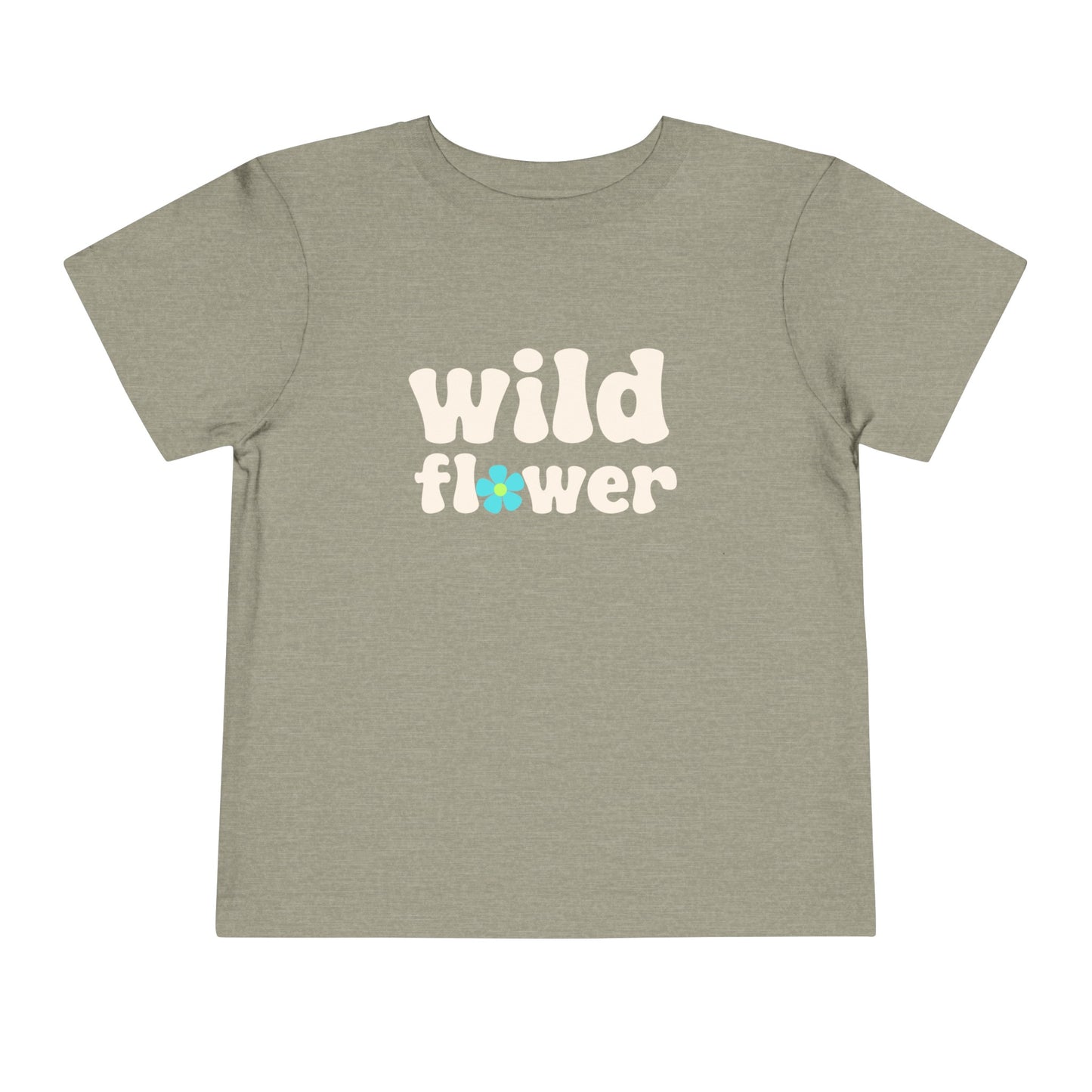 Wild Flower Toddler Short Sleeve Tee