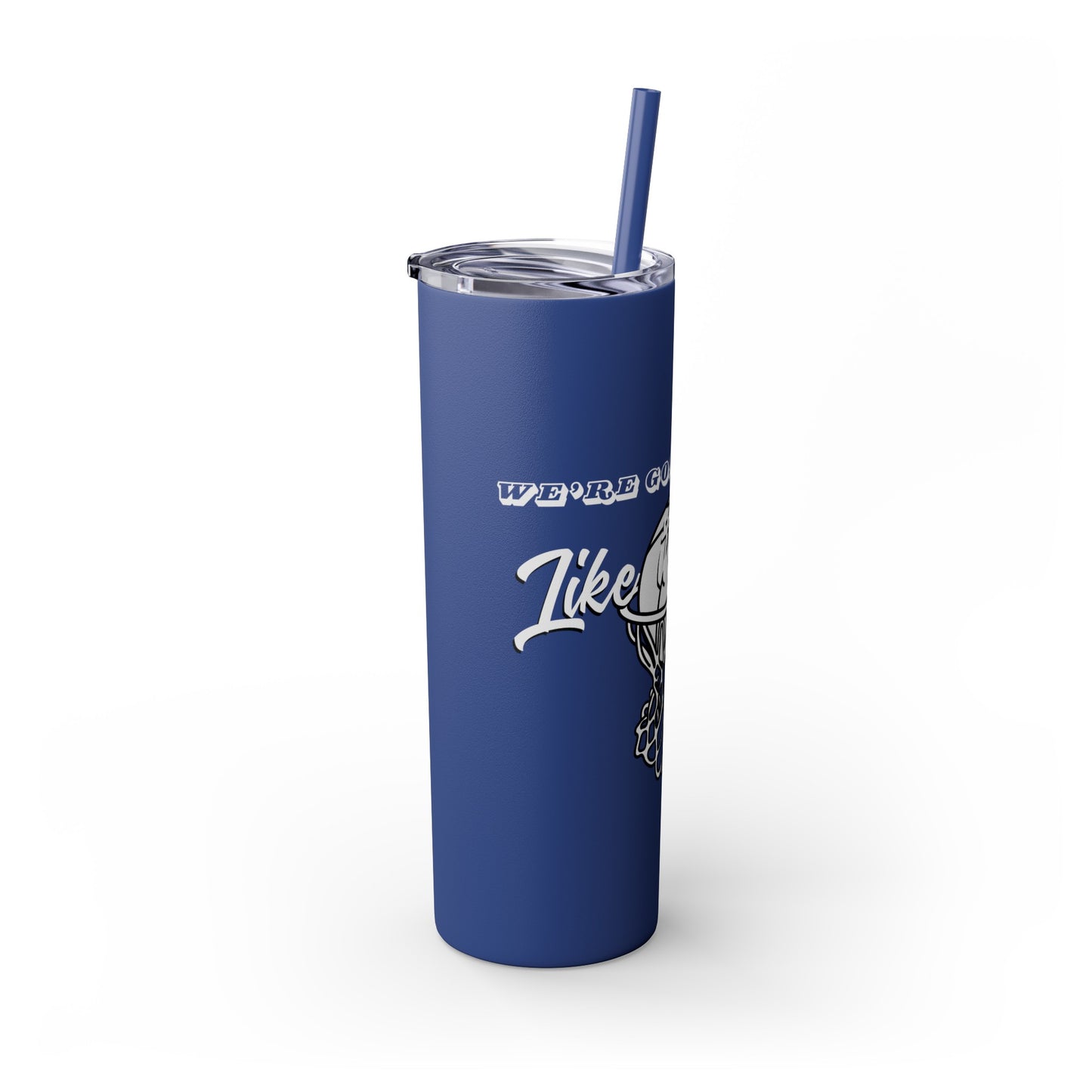 We're Gonna Party Like It's 1996 | Kentucky Basketball Skinny Tumbler with Straw, 20oz