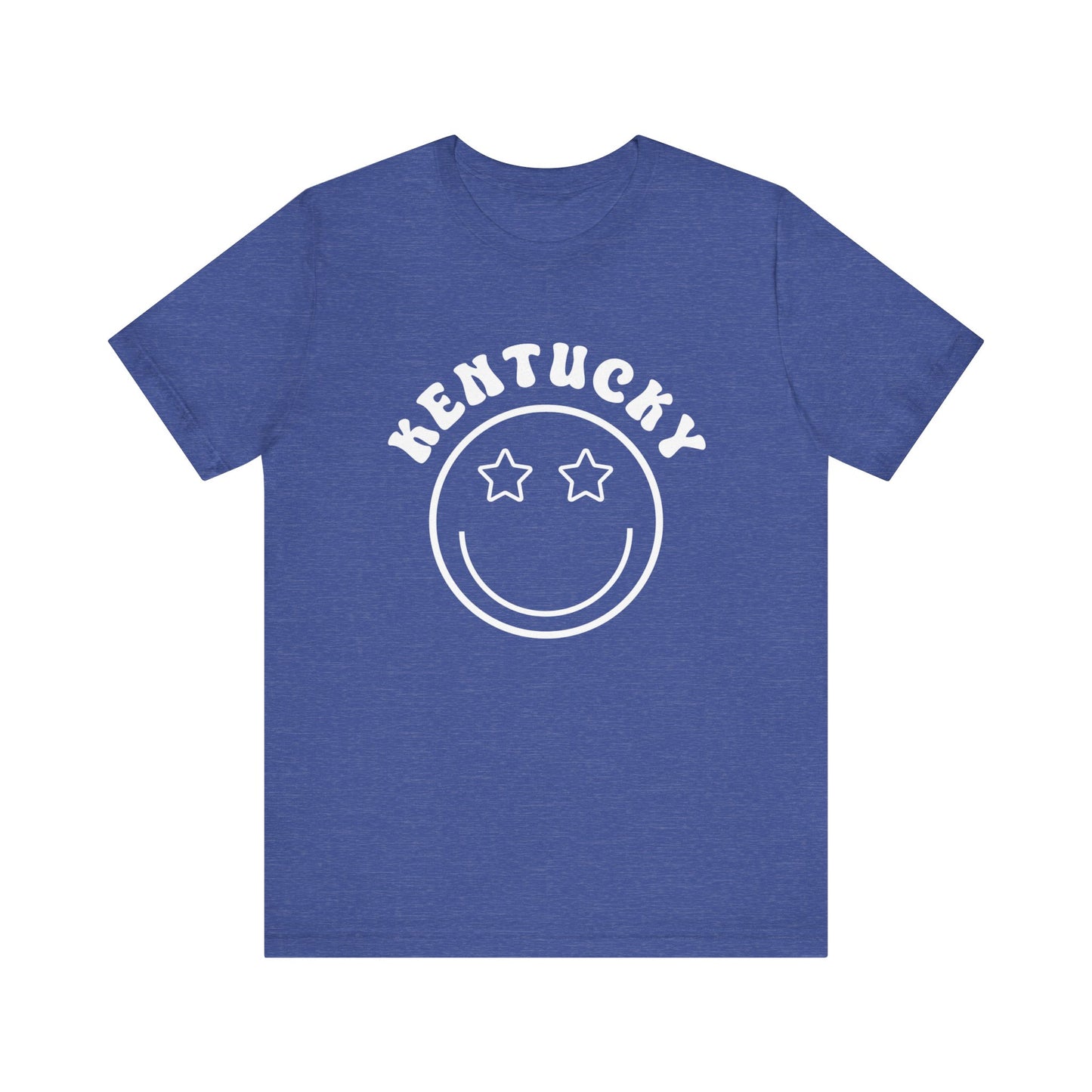 All Smiles for Kentucky Blue Short Sleeve Tee
