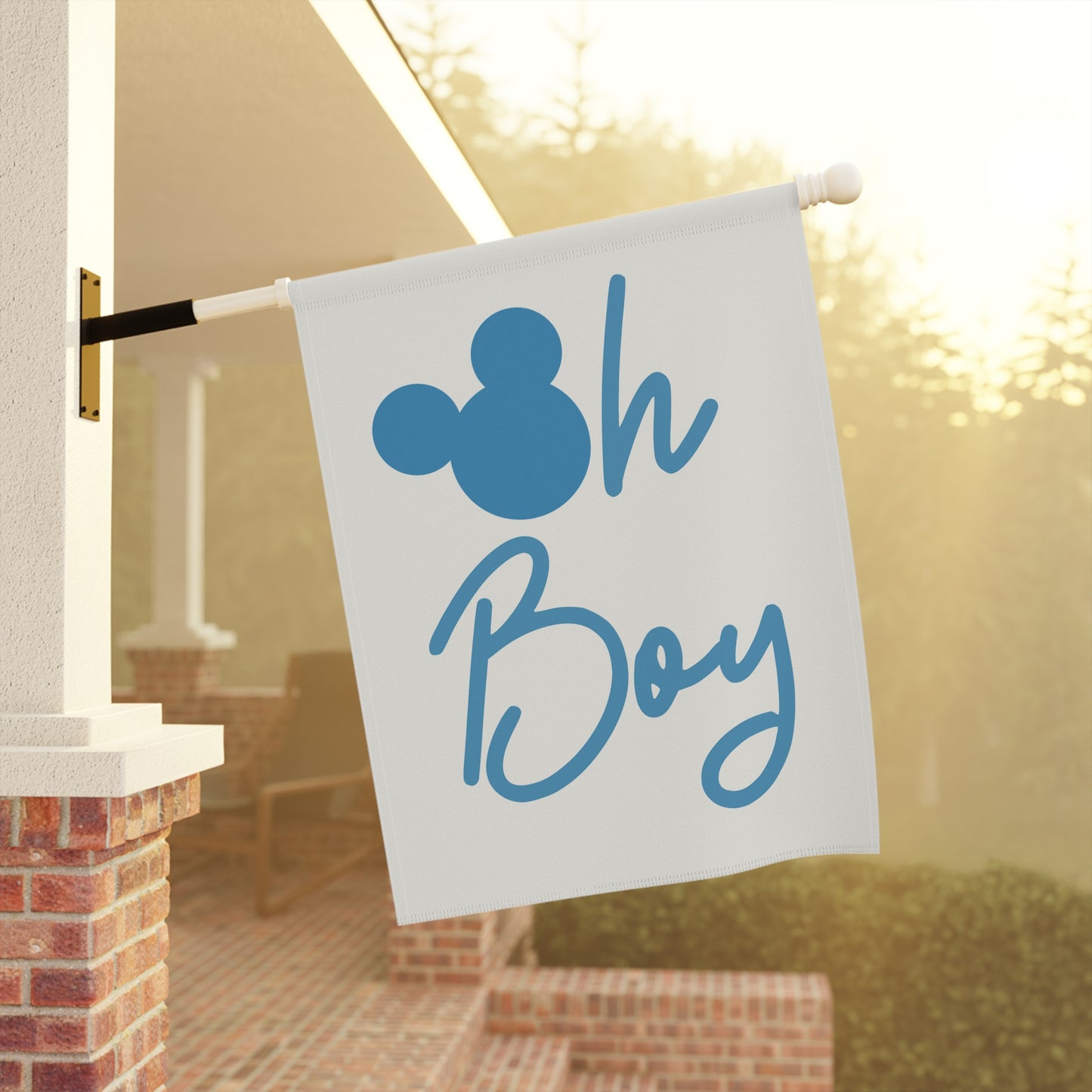 Oh Boy Mouse Ears Banner