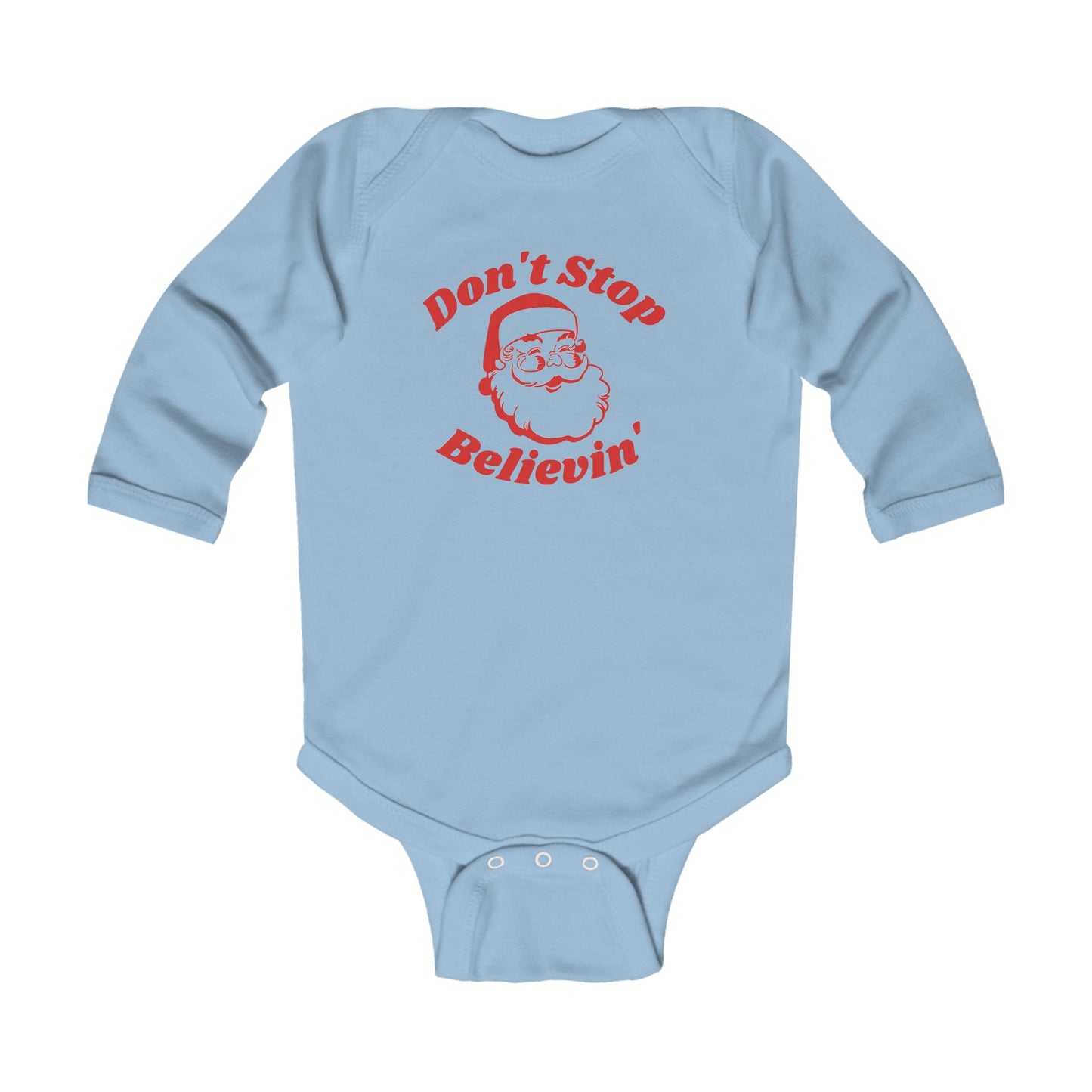 Don't Stop Believin' Infant Long Sleeve Bodysuit