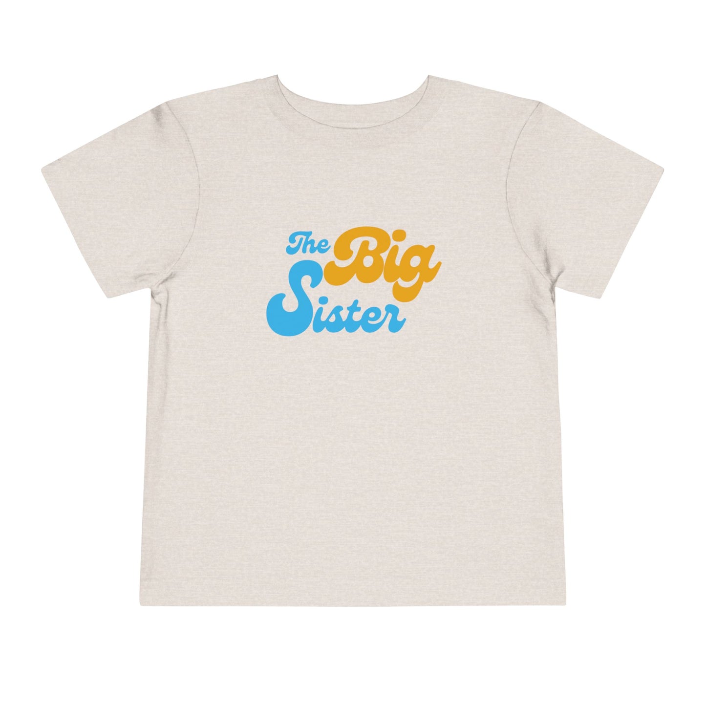 The Big Sister Toddler Short Sleeve Tee