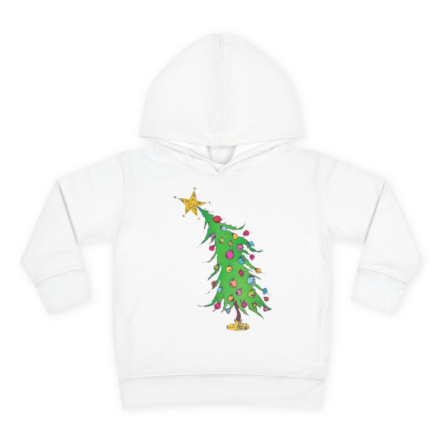 Welcome Christmas Toddler Pullover Fleece Hoodie