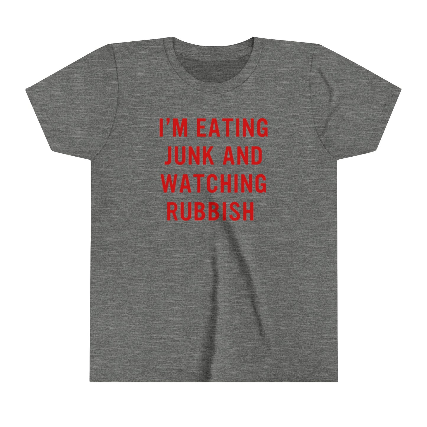 Watching Rubbish Home Alone Youth Short Sleeve Tee