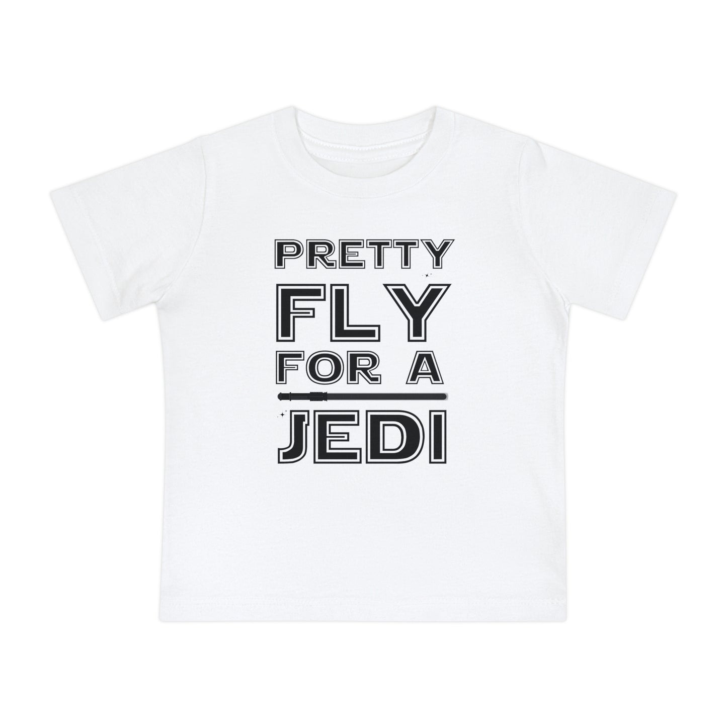 Pretty Fly For A Jedi Baby Short Sleeve T-Shirt