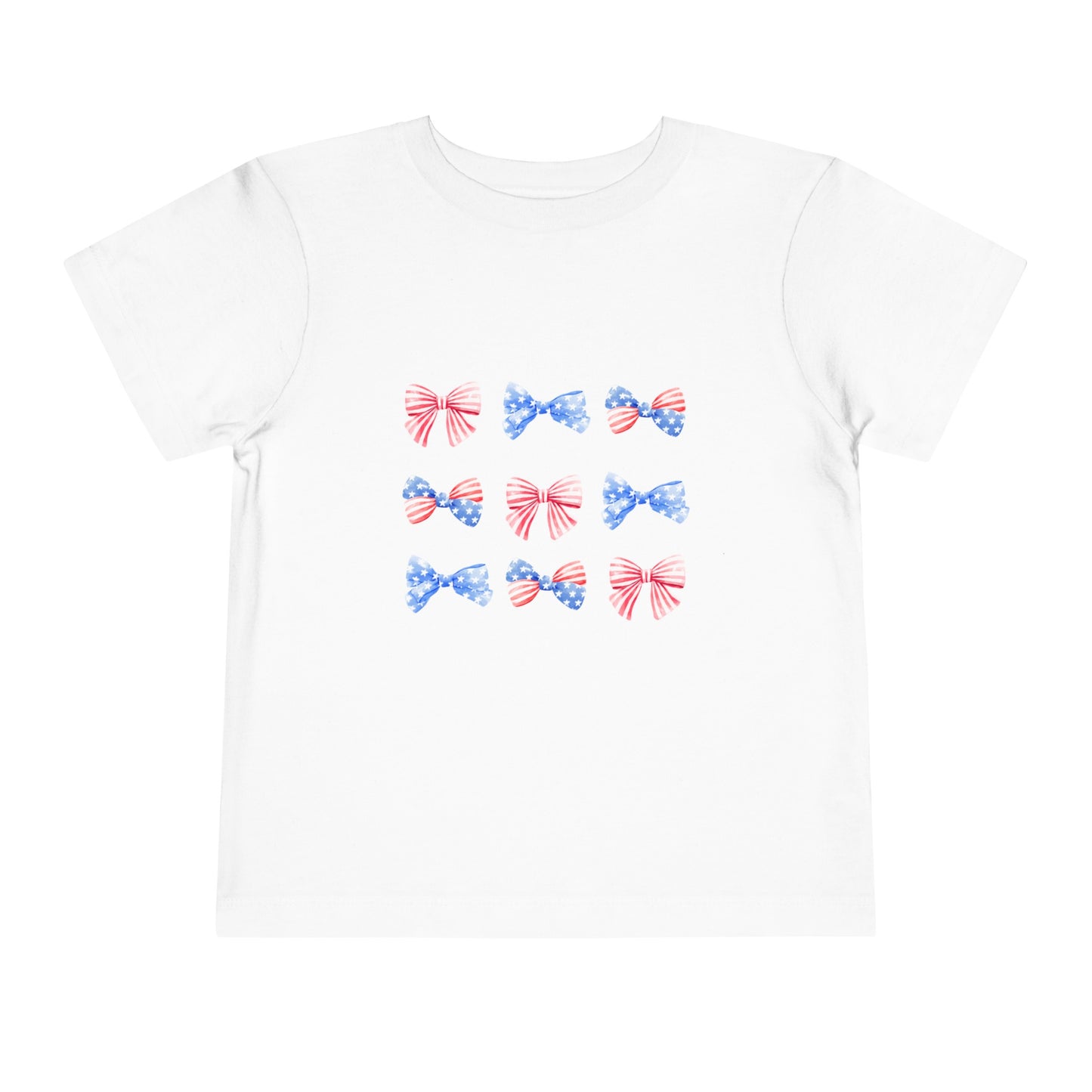 America the Bowtiful Toddler Short Sleeve Tee
