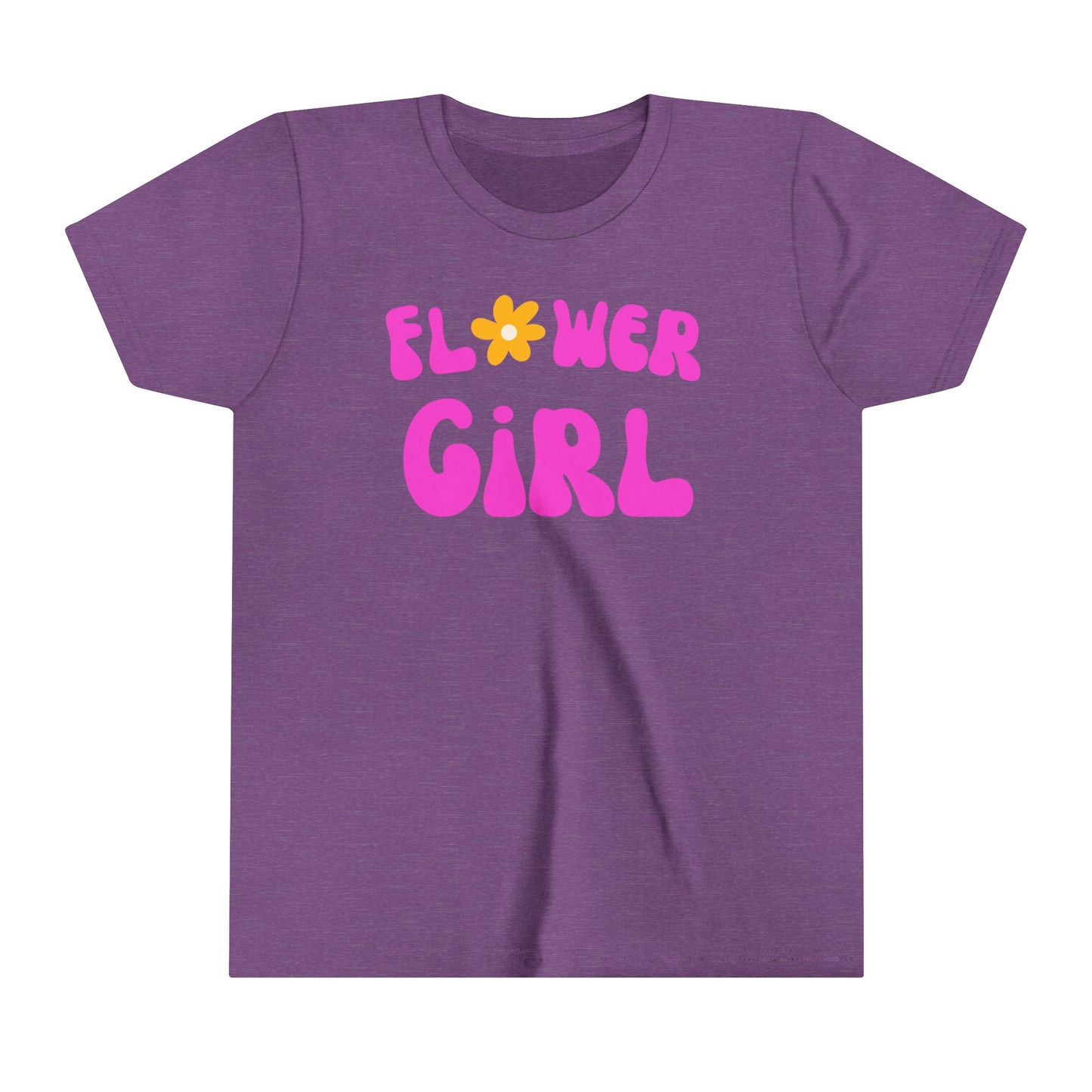Flower Girl Youth Short Sleeve Tee