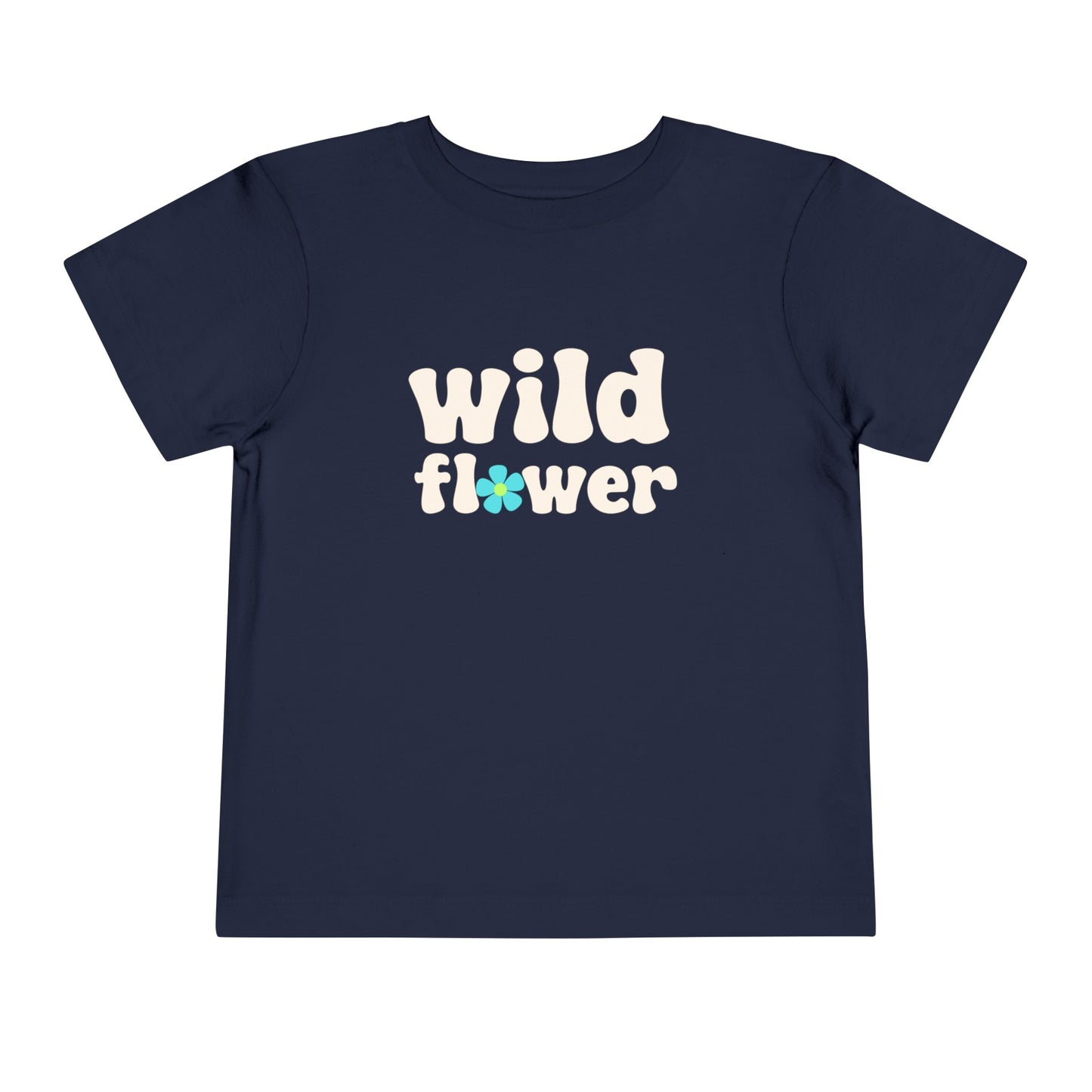 Wild Flower Toddler Short Sleeve Tee