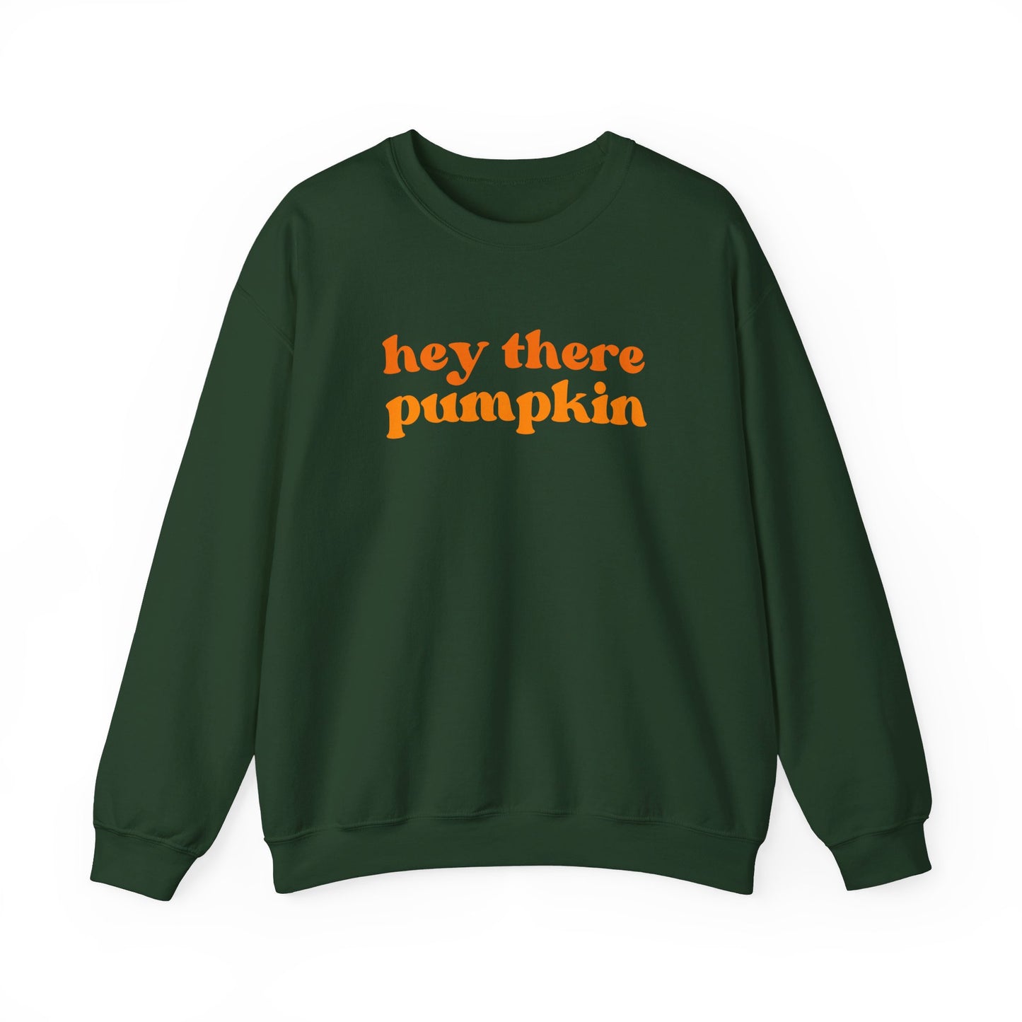 Hey There Pumpkin Adult Crewneck Sweatshirt