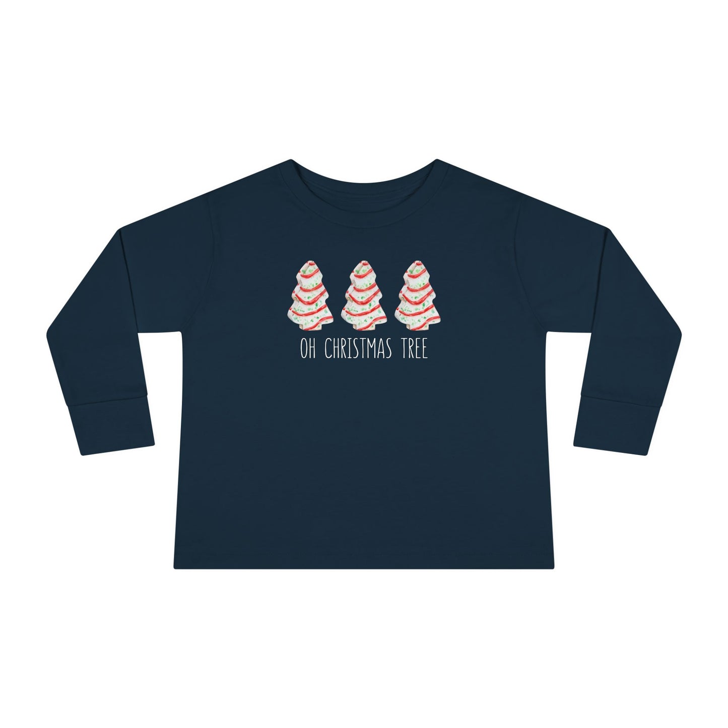 Oh Christmas Tree Toddler Long Sleeve Tee