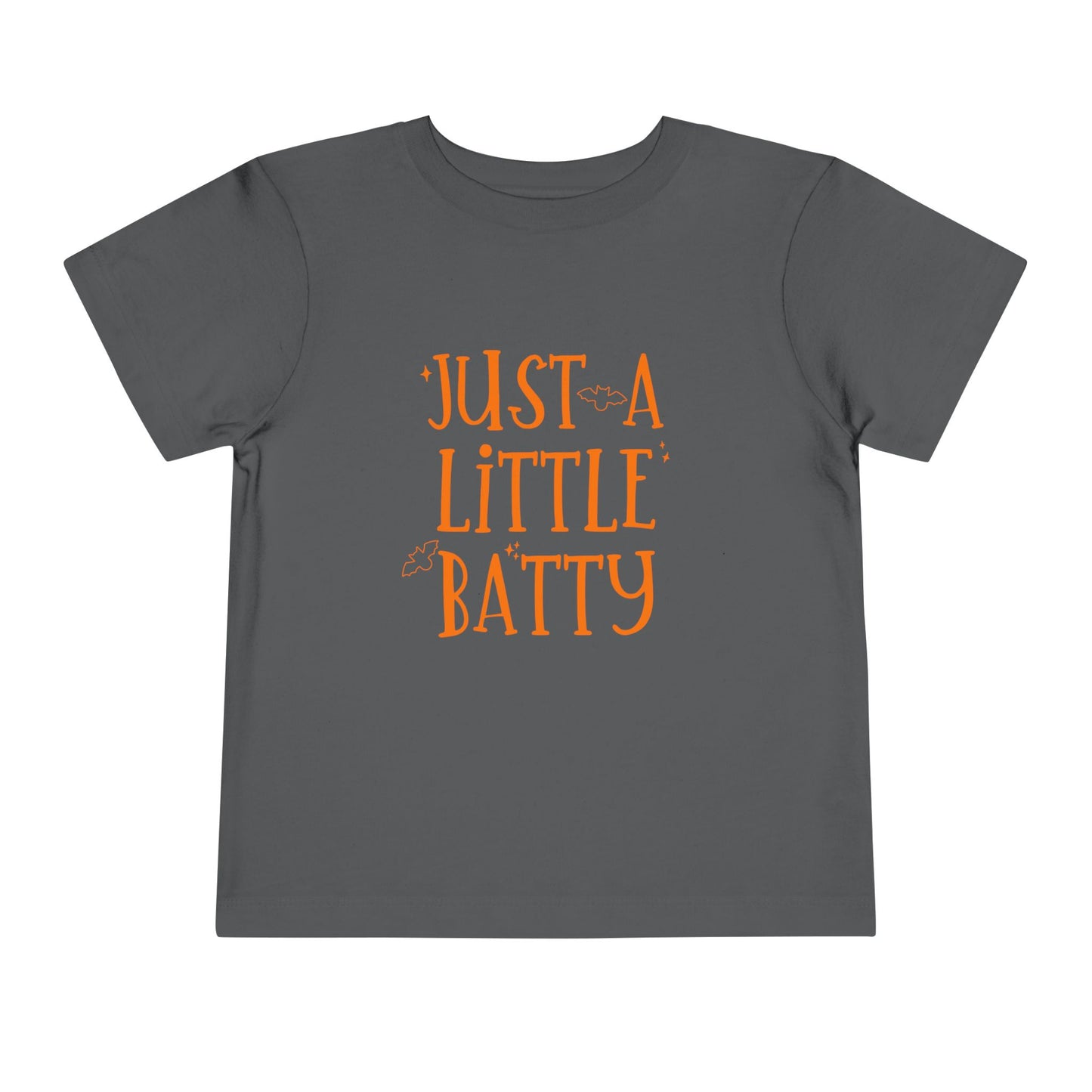 Just A Little Batty Toddler Short Sleeve Tee