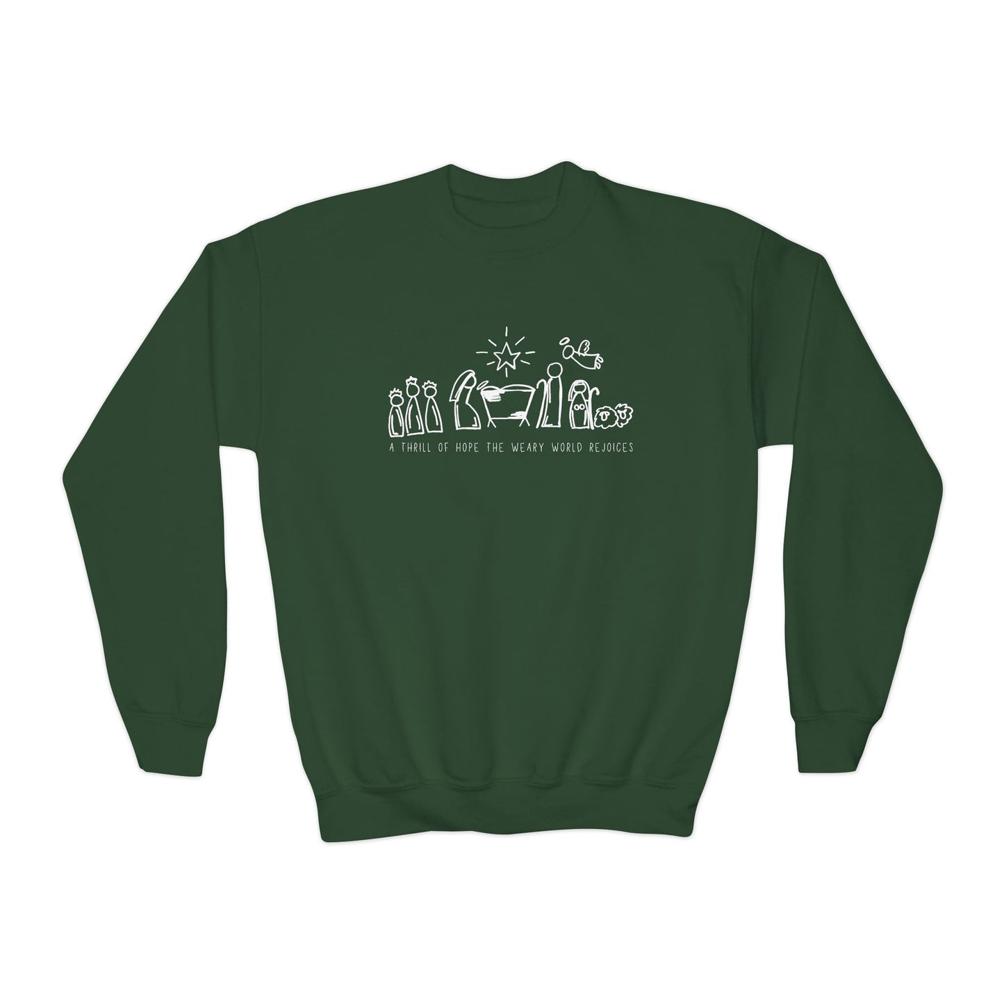 A Thrill of Hope Youth Crewneck Sweatshirt