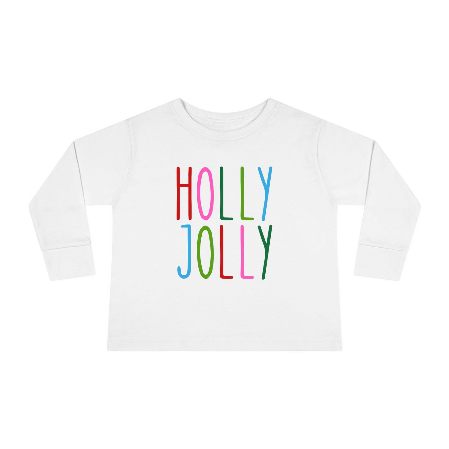 Holly Jolly Toddler Long Sleeve Tee
