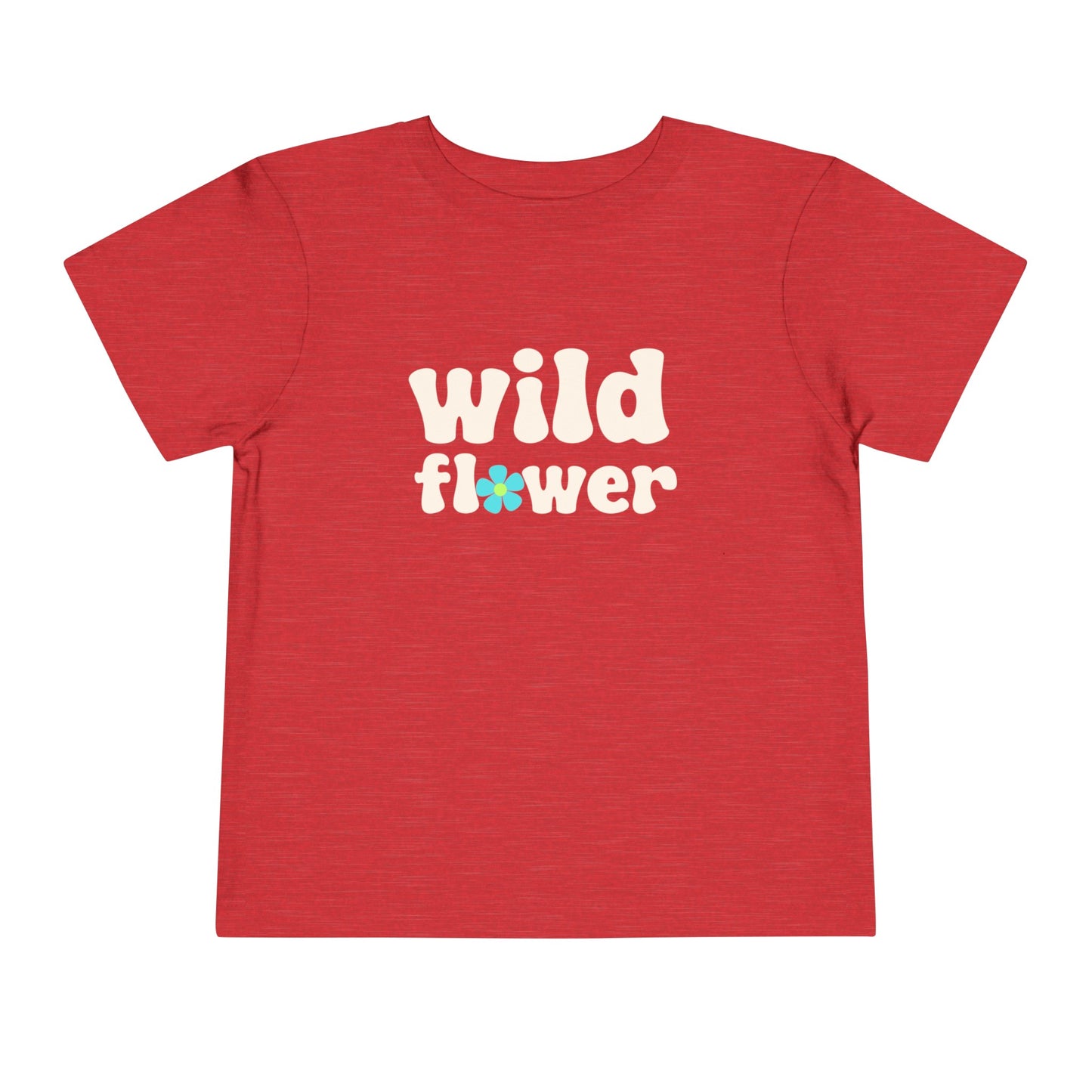 Wild Flower Toddler Short Sleeve Tee