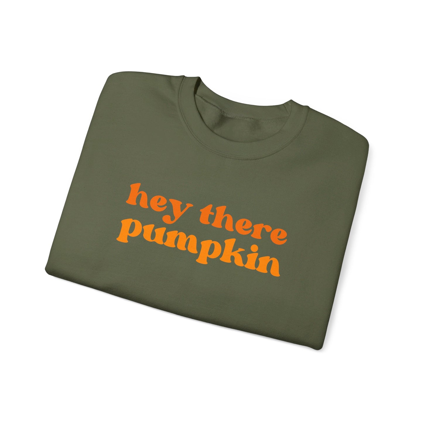 Hey There Pumpkin Adult Crewneck Sweatshirt