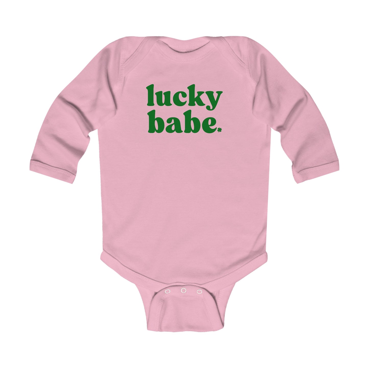 Lucky Babe Infant Shirt, Cute St Patrick's Day Infant Shirt, Infant Onesie, Babys First St Patricks Day