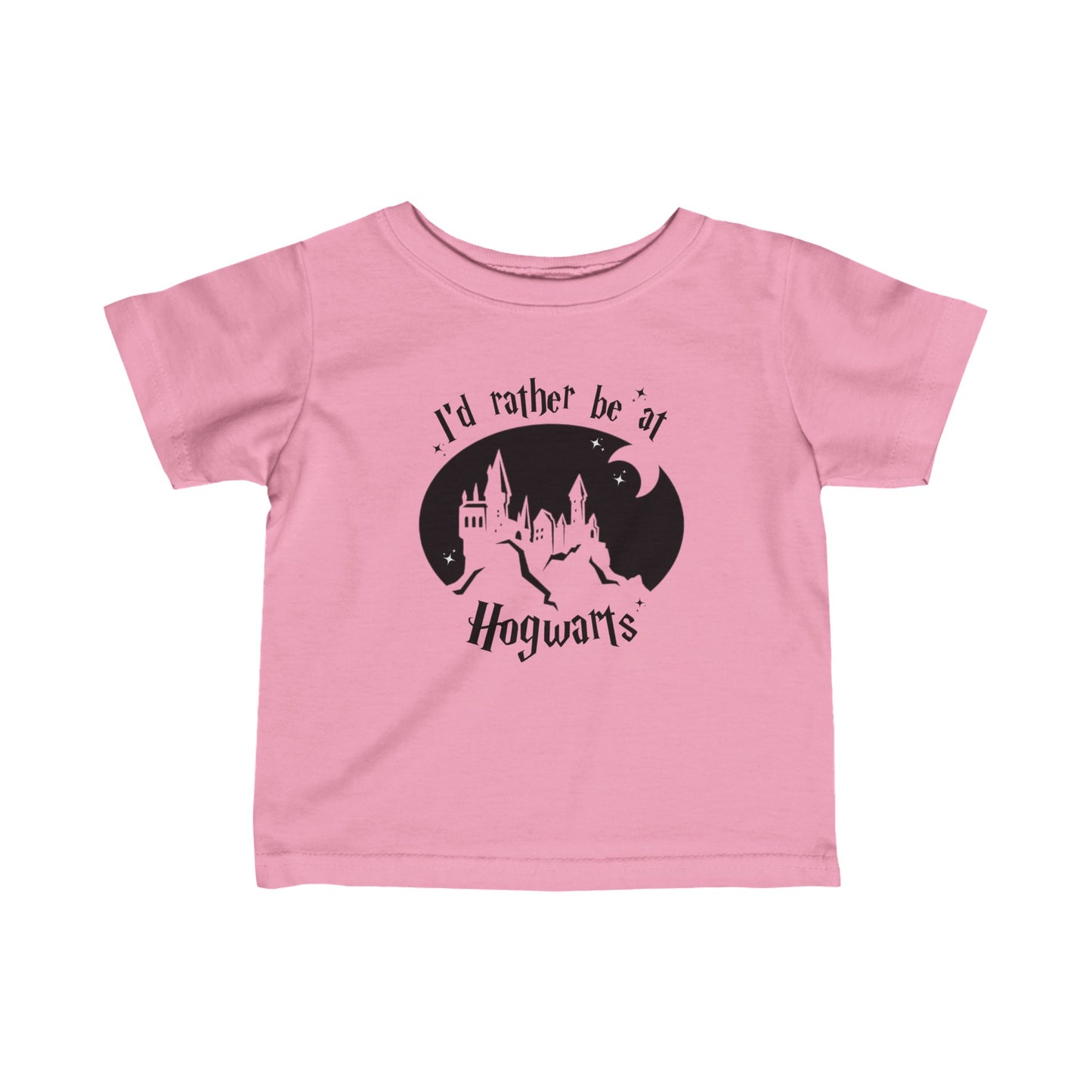 I'd Rather Be At Hogwarts Infant Jersey Tee