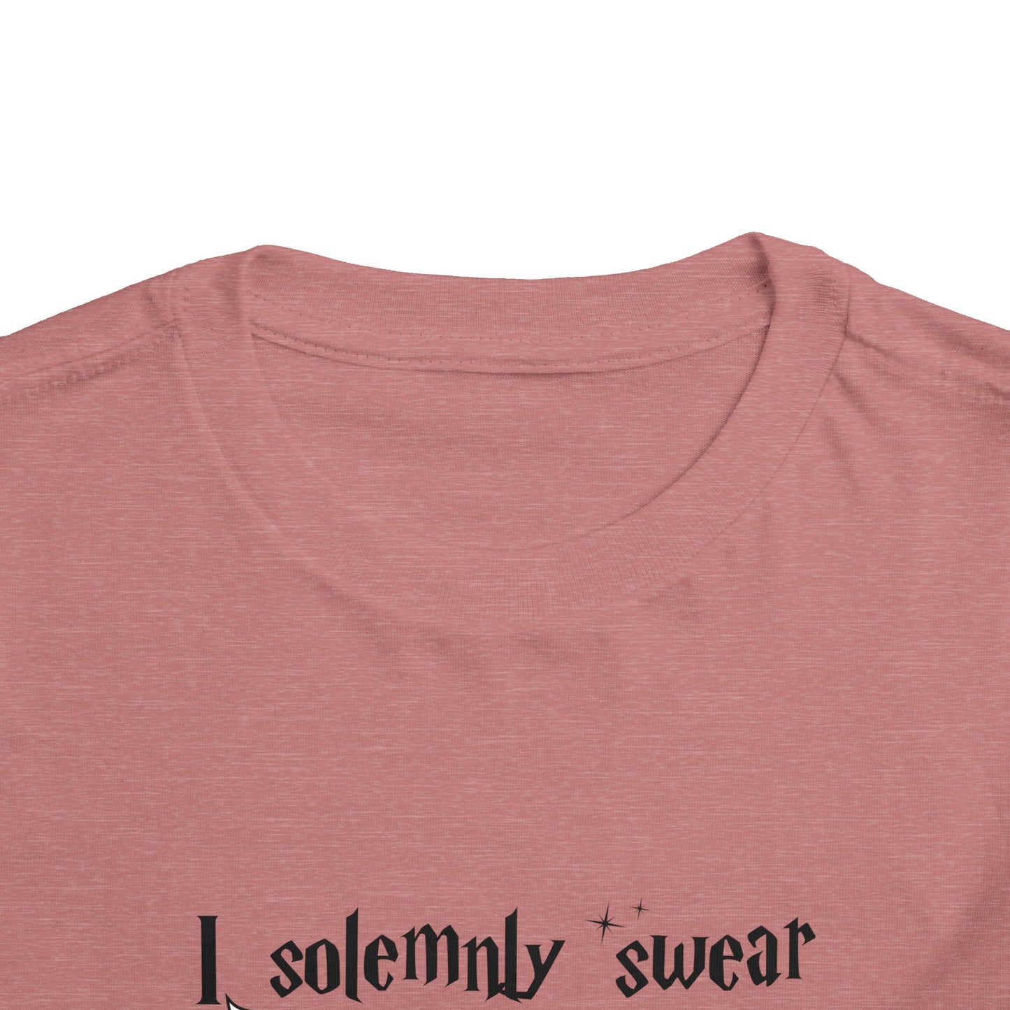 I Solemnly Swear I Am Up to No Good Toddler Short Sleeve Tee