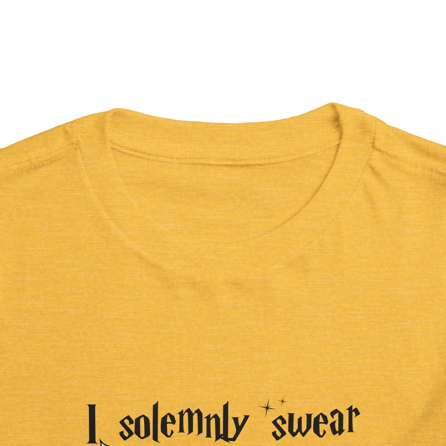 I Solemnly Swear I Am Up to No Good Toddler Short Sleeve Tee