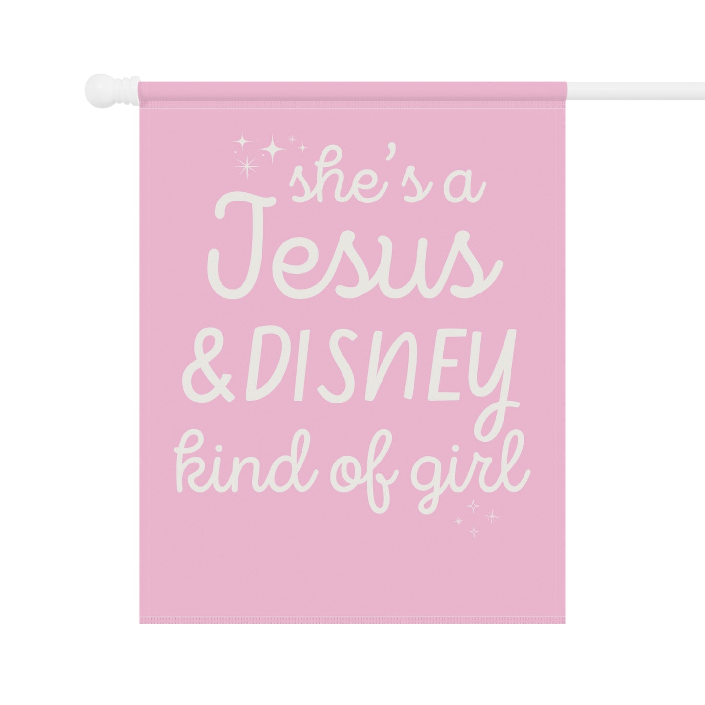 Jesus and Disney Kind of Girl Banner