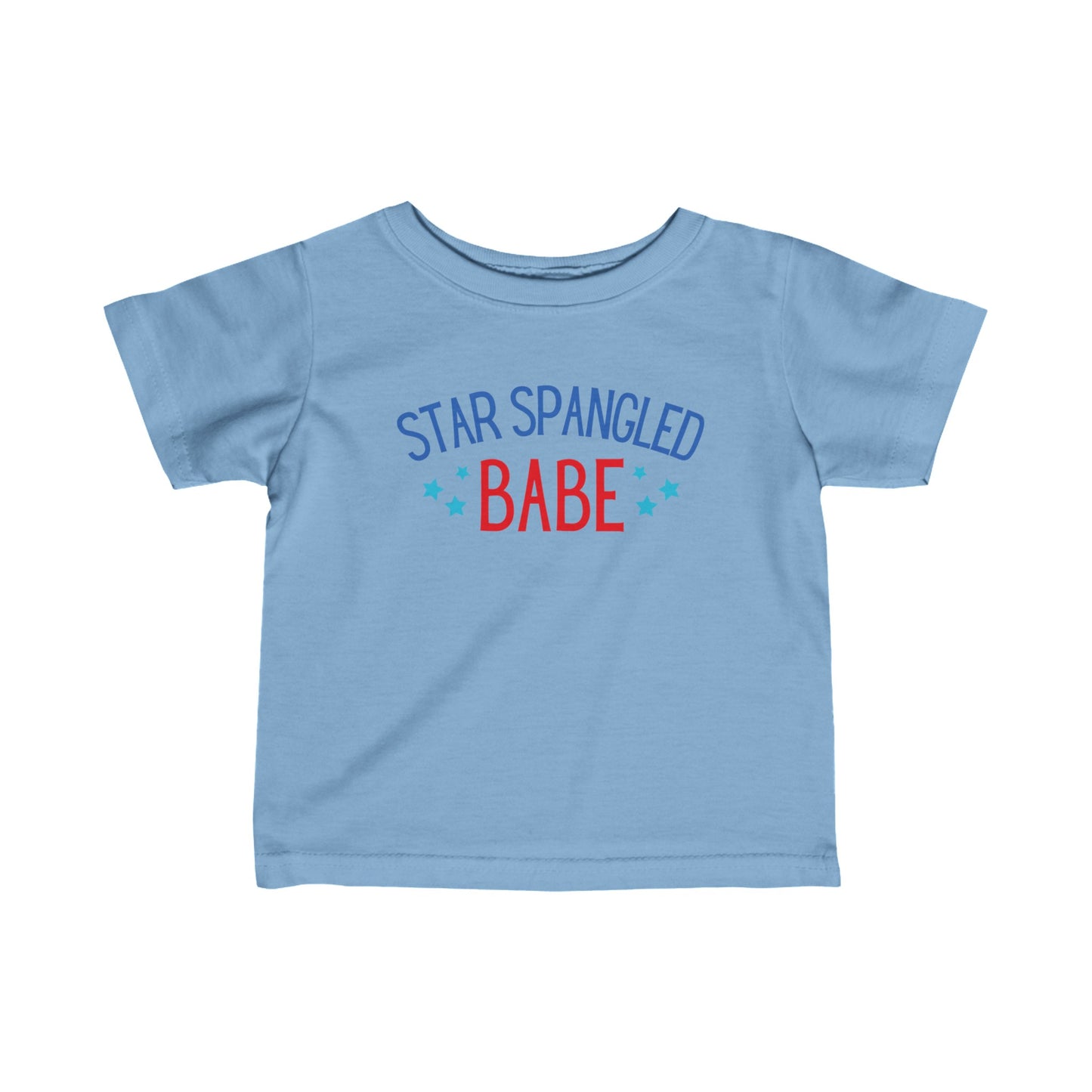 Star Spangled Babe Infant Tee