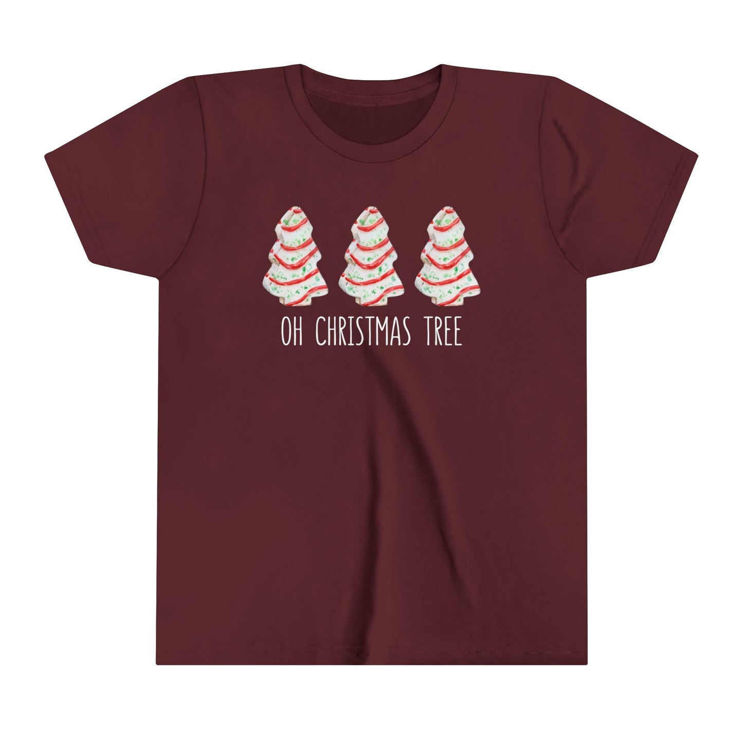 Oh Christmas Tree Cakes Youth Short Sleeve Tee