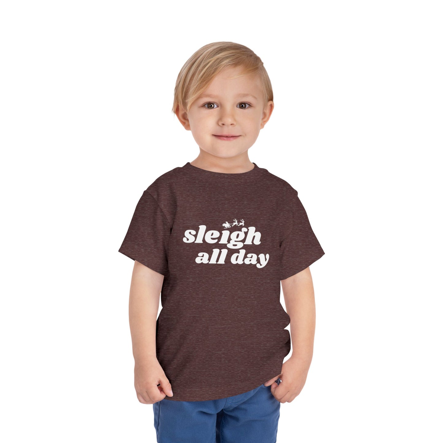 Sleigh All Day Toddler Short Sleeve Tee