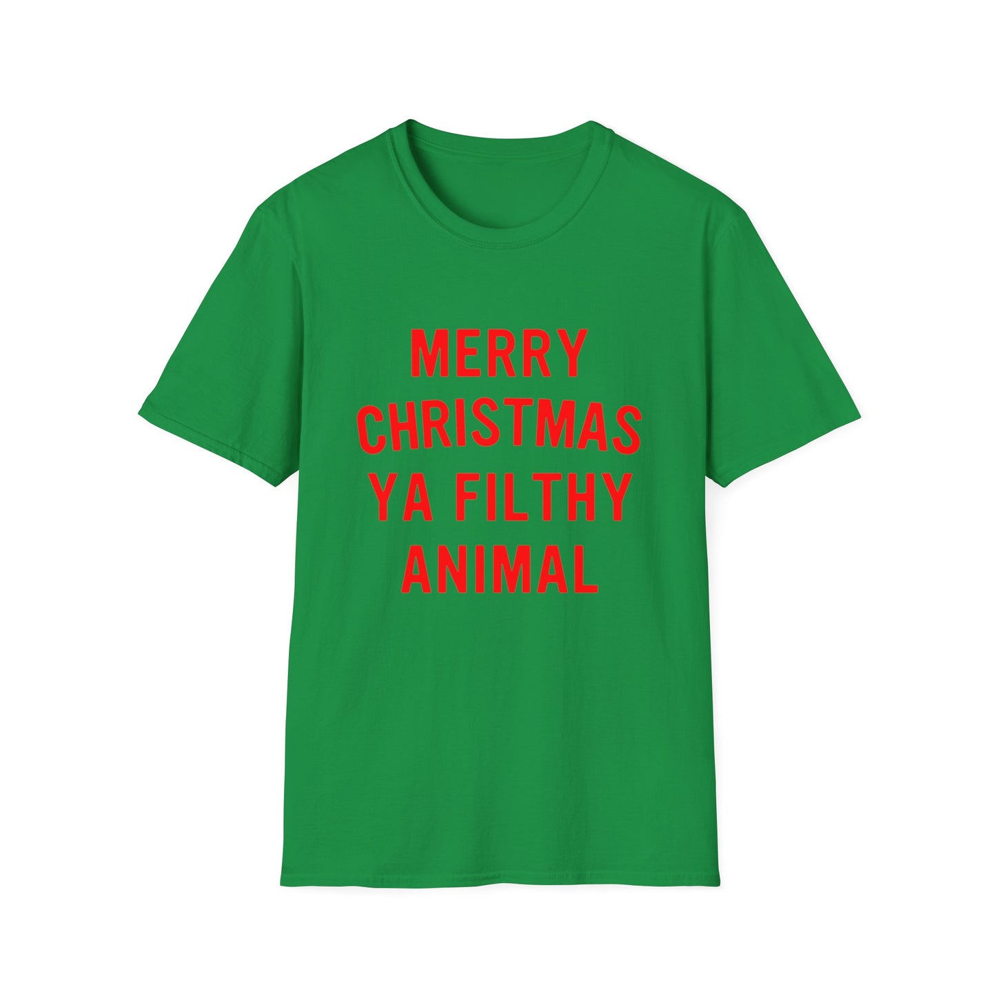 Merry Christmas Ya Filthy Animal Softstyle T-Shirt