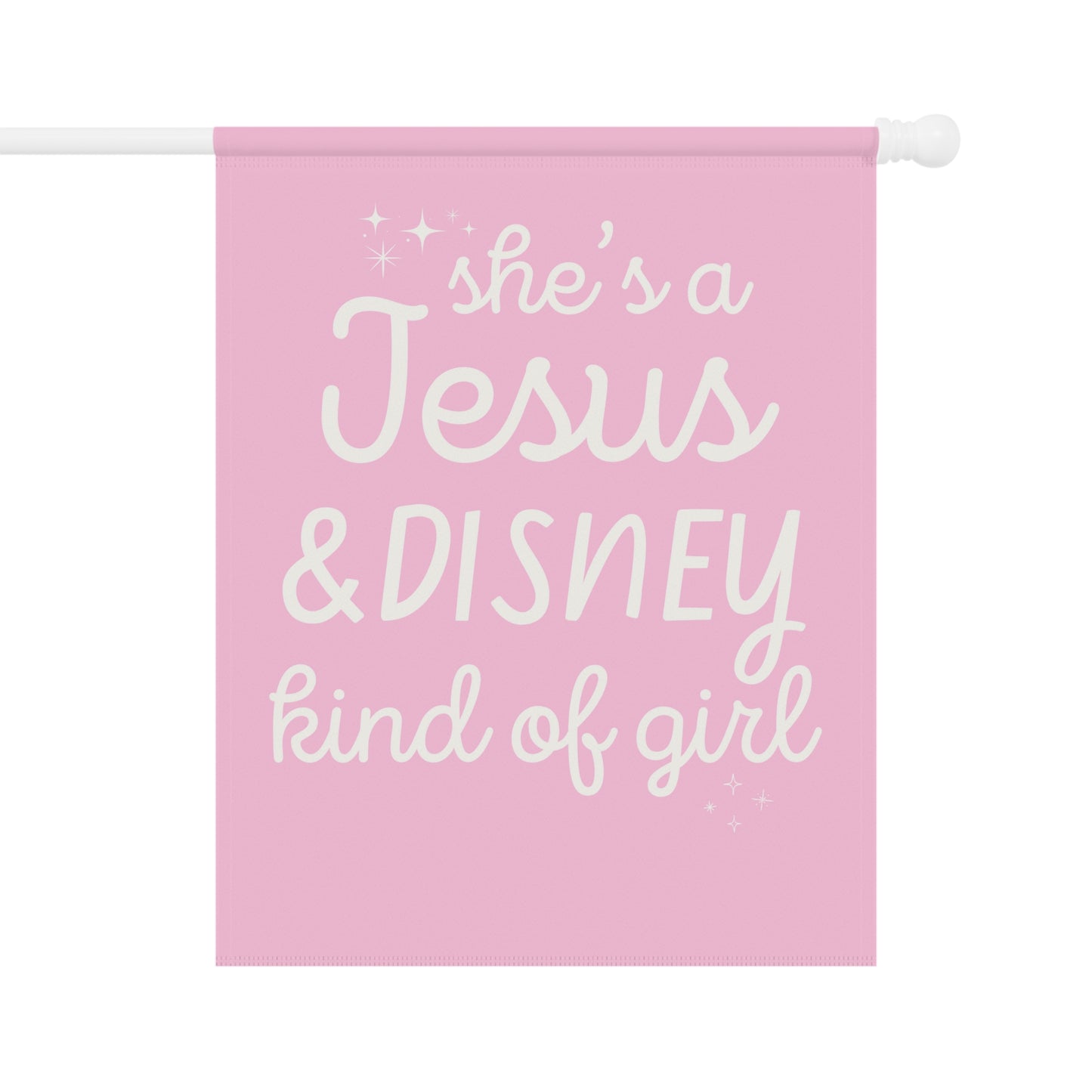 Jesus and Disney Kind of Girl Banner
