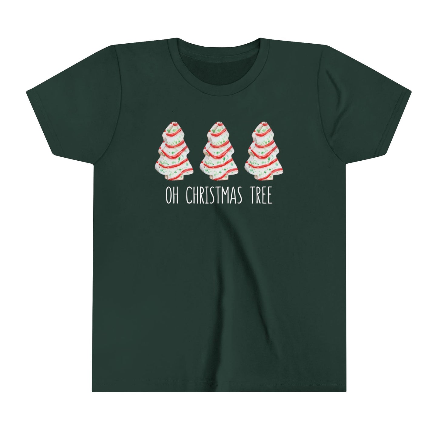 Oh Christmas Tree Cakes Youth Short Sleeve Tee