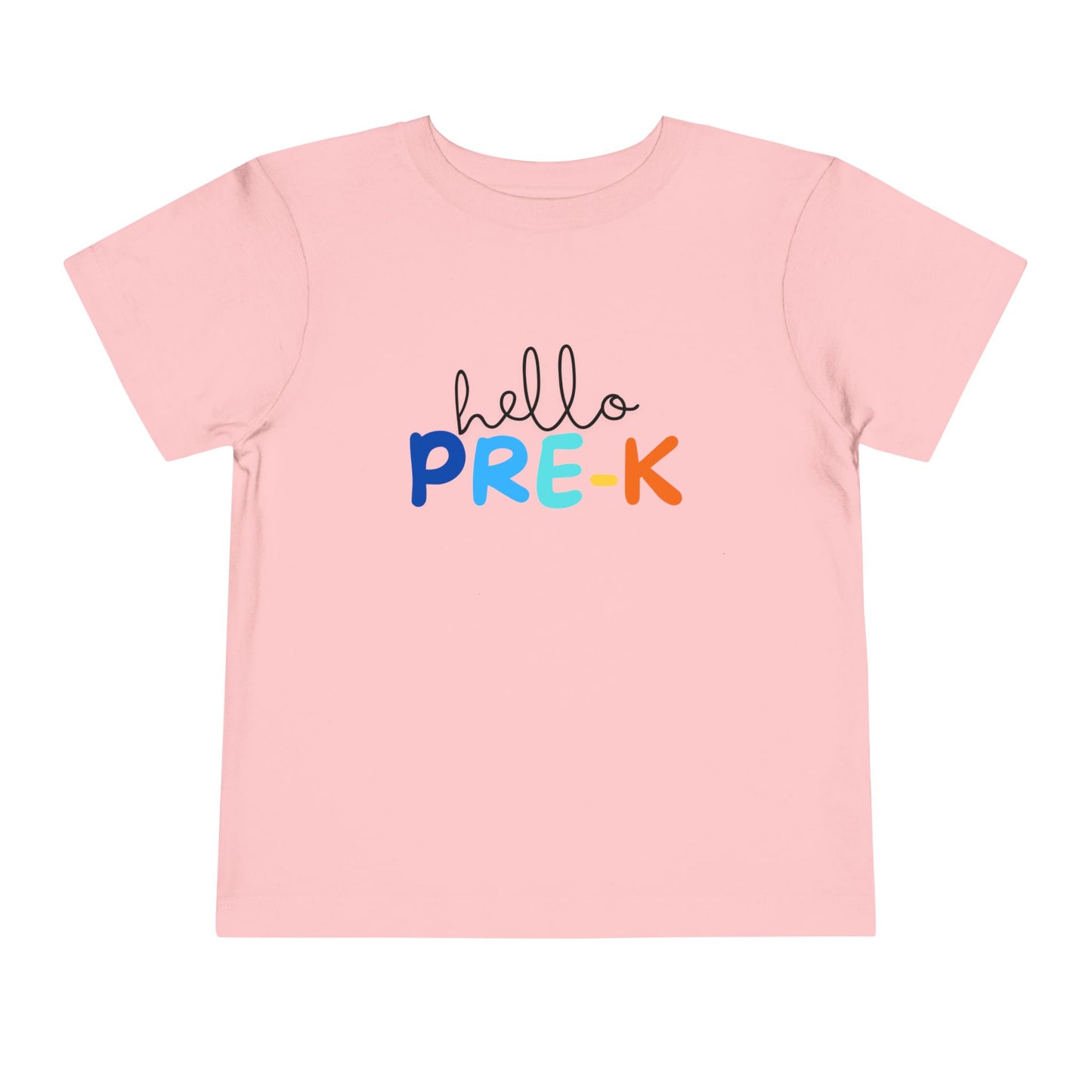 Hello Pre-K Toddler Short Sleeve Tee