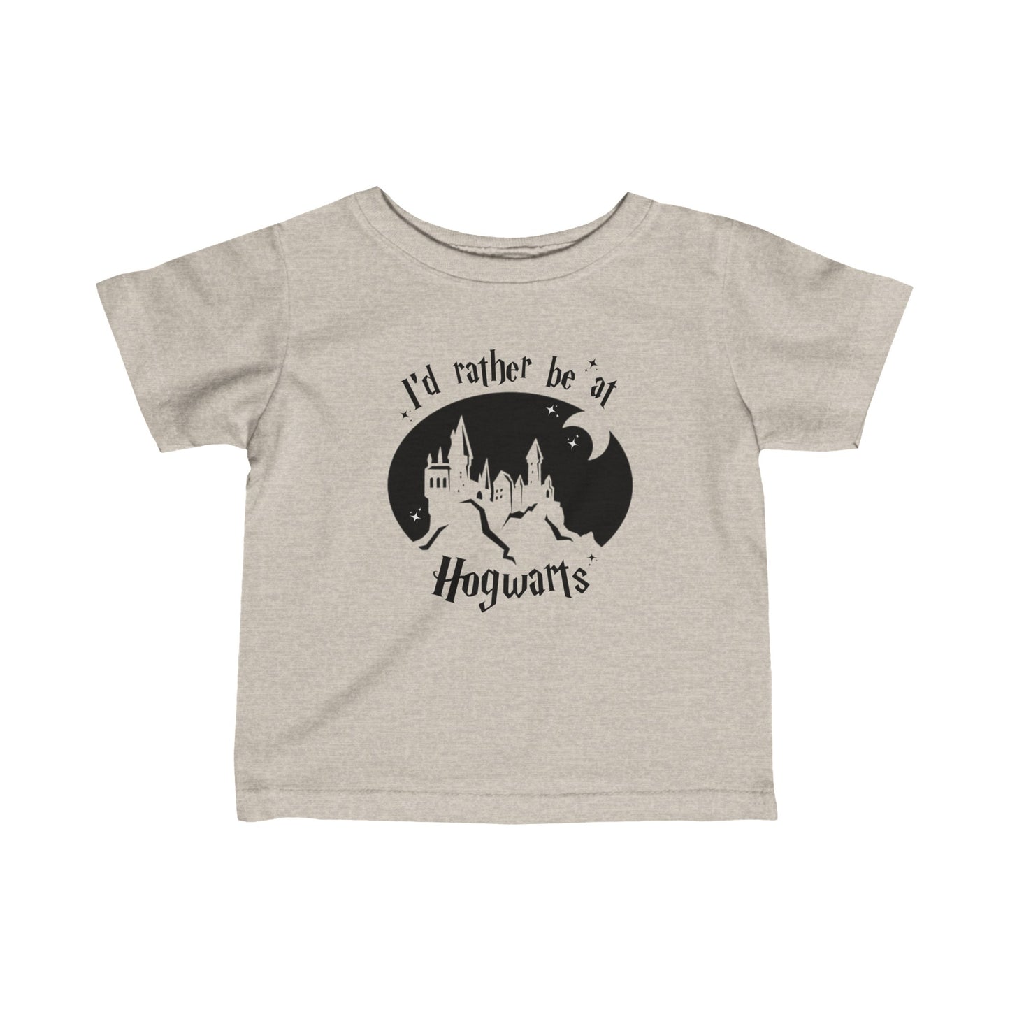 I'd Rather Be At Hogwarts Infant Jersey Tee